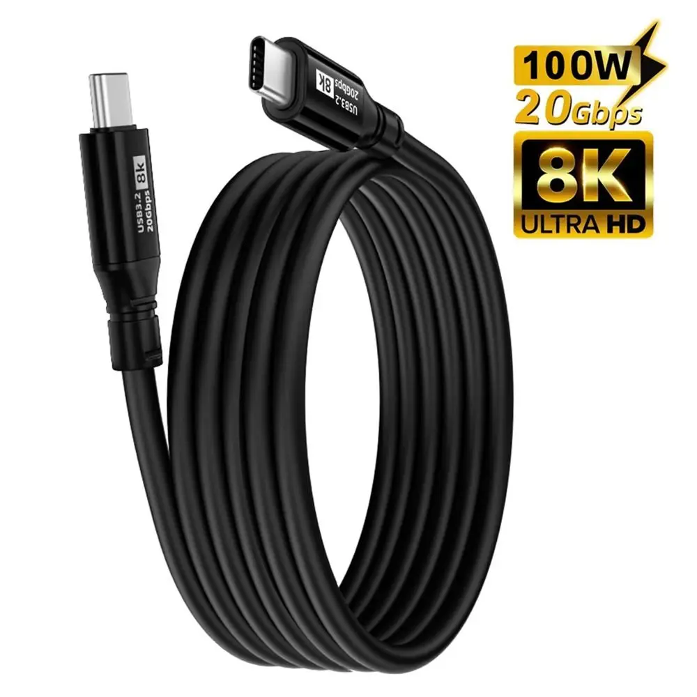 Кабель USB 3.2 Type-C — Type-C PD 100 Вт, линия быстрой зарядки, 20 Гбит/с, 8K при 60 Гц, UHD-кабель для передачи данных Emark для ноутбука, мобильного телефона 15 Pro Max
Кабель USB 3.2 Type-C — Type-C PD 100 Вт, линия быстрой зарядки, 20 Гбит/с, 8K при 60 Гц, UHD-кабель для передачи данных Emark для ноутбука, мобильного телефона 15 Pro Max
