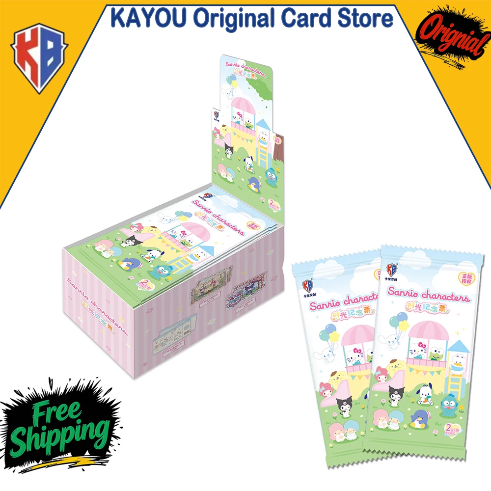 Genuine Kabao Cultural Sanrio Family Time Commemorative Ticket Series Vol.1 Anime Peripheral Ticket Stub Pack Cards Toy Gifts
Genuine Kabao Cultural Sanrio Family Time Commemorative Ticket Series Vol.1 Anime Peripheral Ticket Stub Pack Cards Toy Gifts