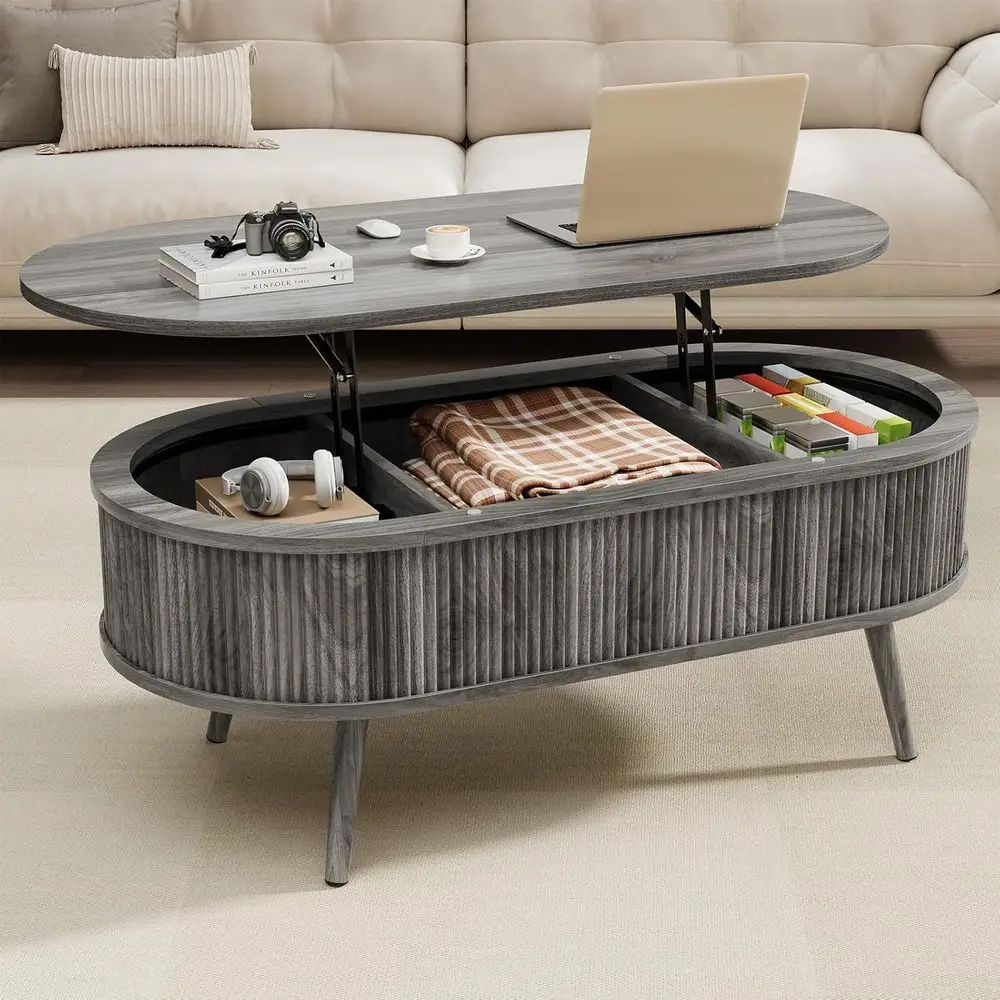 Modern Storage Coffee Table with Lighted Top, 39.4 Gray for Living Room/Home Office
Modern Storage Coffee Table with Lighted Top, 39.4 Gray for Living Room/Home Office