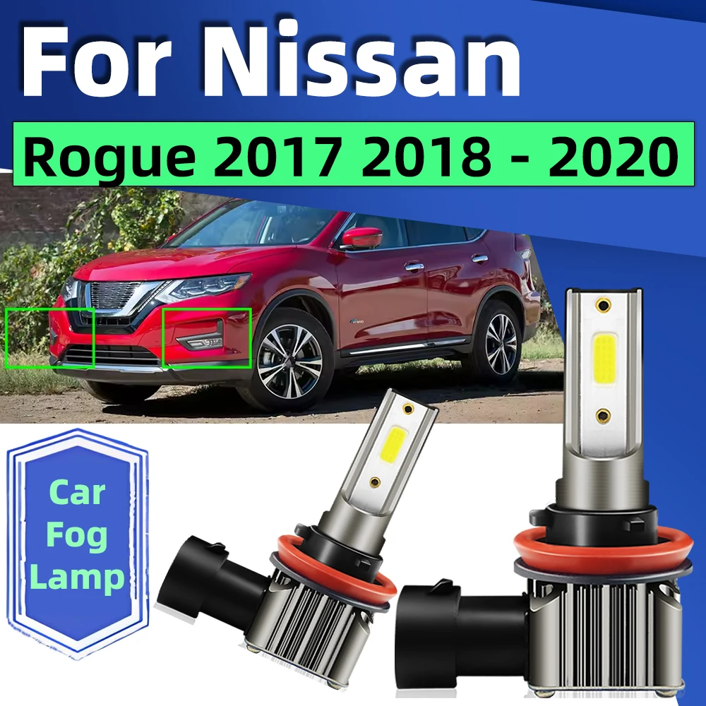 2Pcs LED Foglamp Bulbs 15000LM For Nissan Rogue 2017 2018 2019 2020 Car Front Fog Light 6000K Fanless Lamps 12V Accessories
2Pcs LED Foglamp Bulbs 15000LM For Nissan Rogue 2017 2018 2019 2020 Car Front Fog Light 6000K Fanless Lamps 12V Accessories