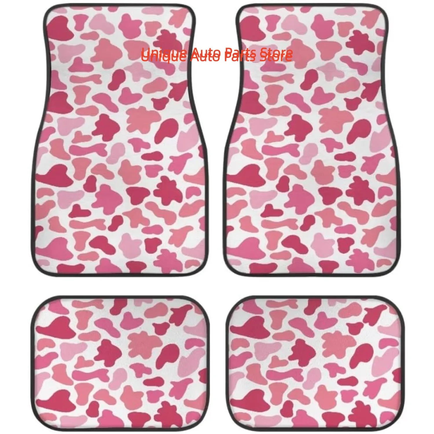 4pcs White Pink Cow Print Pink Car Floor Mats for Most Cars Sedan SUV Truck, All Weather Front & Rear Automotive Floor Mats, Pl
4pcs White Pink Cow Print Pink Car Floor Mats for Most Cars Sedan SUV Truck, All Weather Front & Rear Automotive Floor Mats, Pl