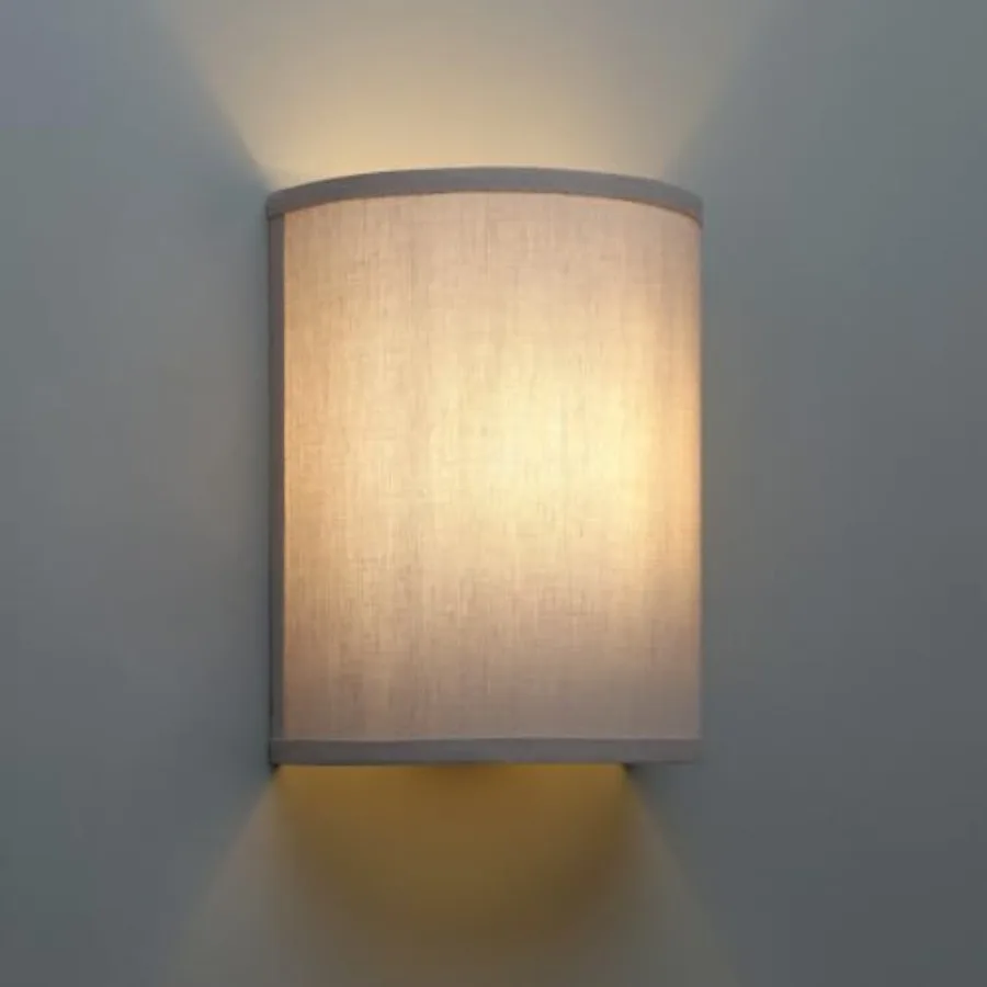 Fabric Cloth Boho Vintage Flush Wall Sconce Stairwell Fixture Light, 1-Light Vanity Indoor Hardwired Interior Sconce Cover Shad
Fabric Cloth Boho Vintage Flush Wall Sconce Stairwell Fixture Light, 1-Light Vanity Indoor Hardwired Interior Sconce Cover Shad
