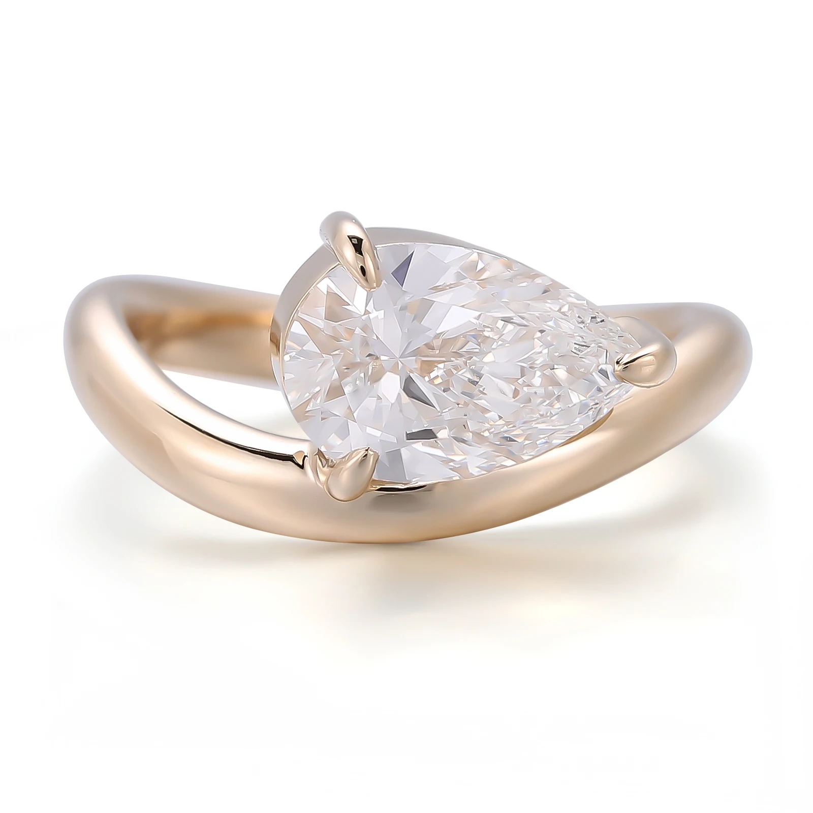 Provence 10K 14K yellow gold ring 1.5CT pear cut IGI lab diamond engagement rings for women solitaire wedding band special gift
Provence 10K 14K yellow gold ring 1.5CT pear cut IGI lab diamond engagement rings for women solitaire wedding band special gift