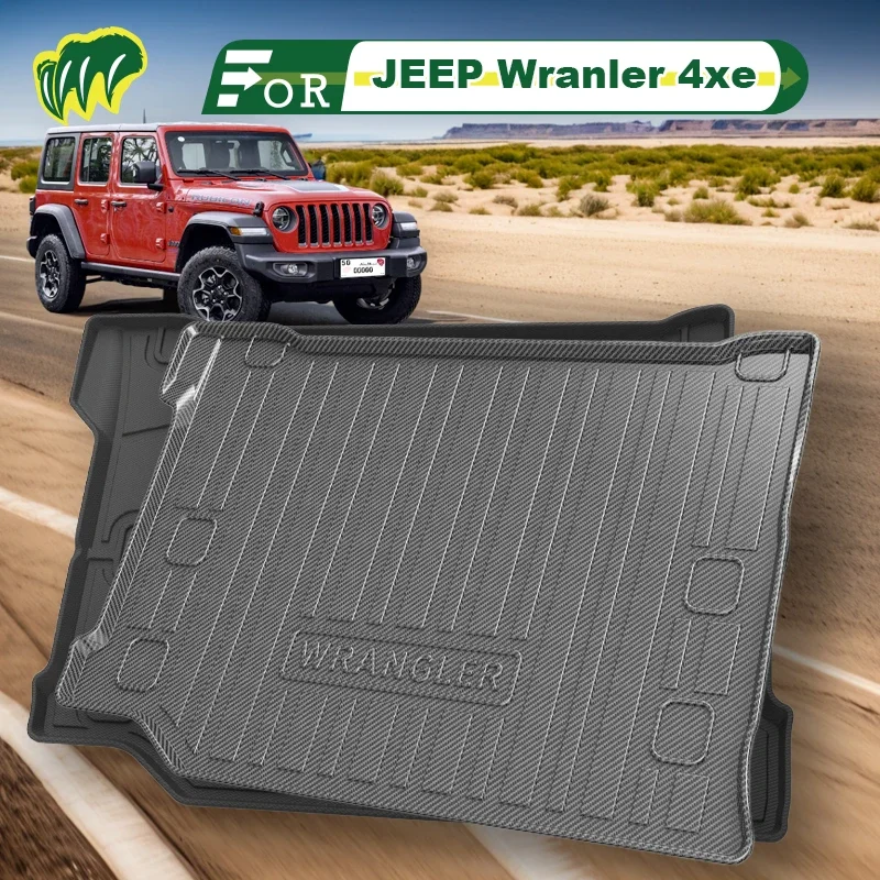 For JEEP Wranler 4xe 2021-2022 Custom Fit Car Trunk Mat All Season Cargo Mat 3D Shaped Laser Measured Trunk Liners
For JEEP Wranler 4xe 2021-2022 Custom Fit Car Trunk Mat All Season Cargo Mat 3D Shaped Laser Measured Trunk Liners