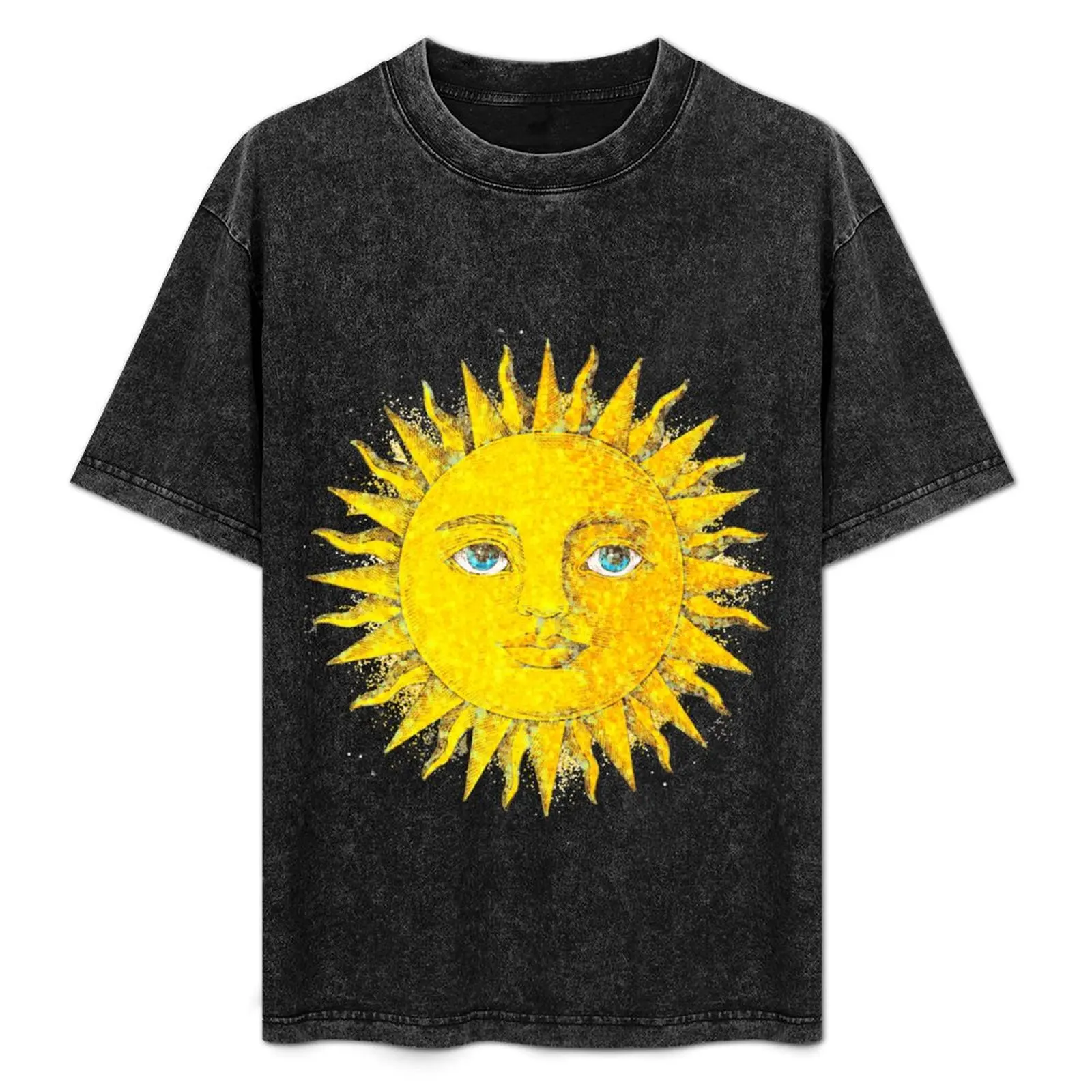 Sun face T-Shirt Art Pattern Printed Casual Top
Sun face T-Shirt Art Pattern Printed Casual Top