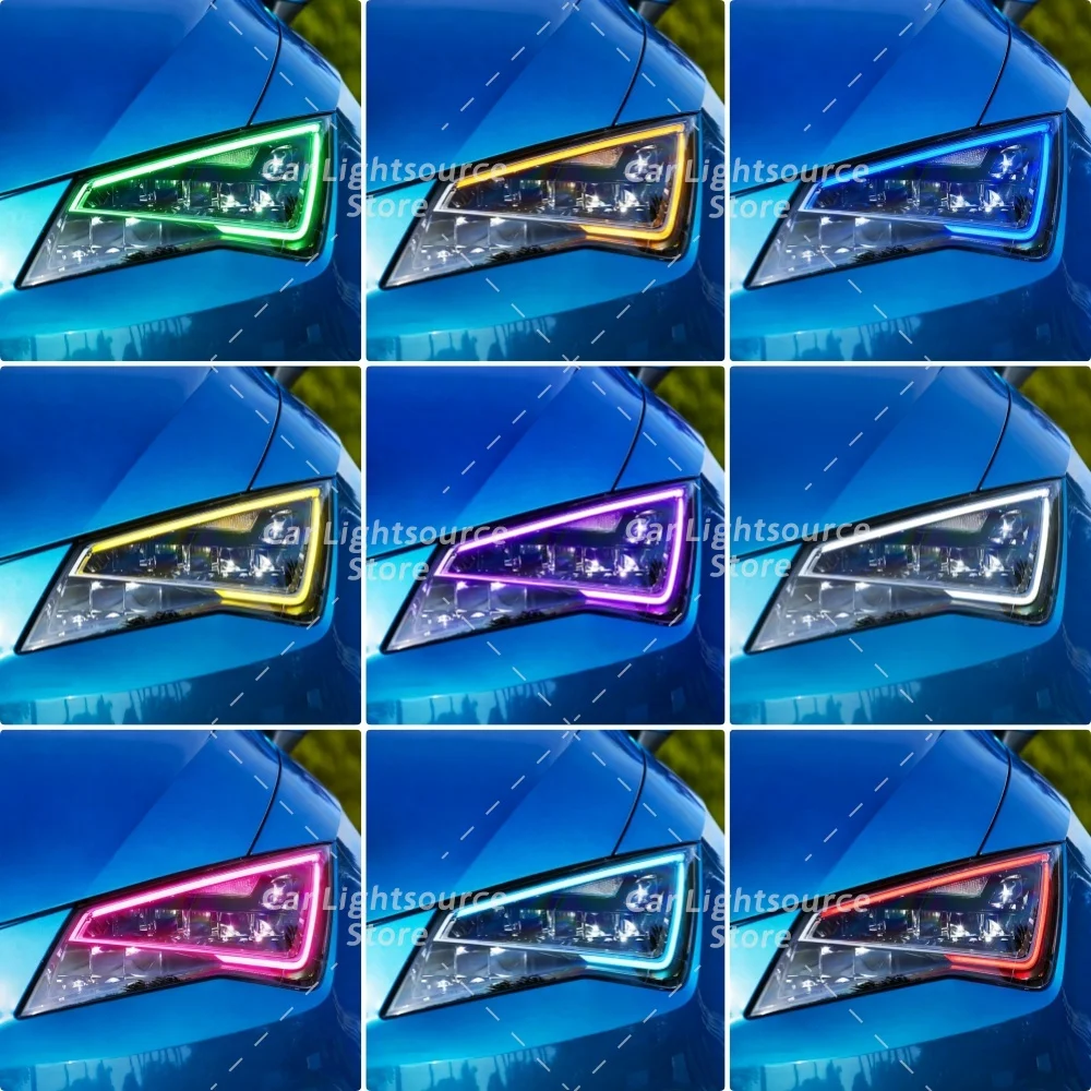 Yellow LED DRL Boards 5F0941475 5F0941476 Daylight For Seat Leon MK3 Cupra 2013-2016 Daytime Running Lights Module Blue Red
Yellow LED DRL Boards 5F0941475 5F0941476 Daylight For Seat Leon MK3 Cupra 2013-2016 Daytime Running Lights Module Blue Red