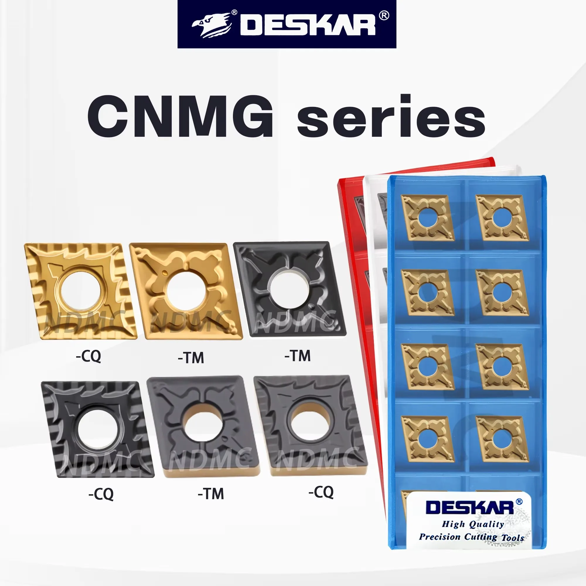 CNMG Series CNMG120404/08/12-TM/CQ-LF9018/9118/9218 DESKAR Rhomb Shaped Numerical Control Lathe Turning Inserts For Steel Parts
CNMG Series CNMG120404/08/12-TM/CQ-LF9018/9118/9218 DESKAR Rhomb Shaped Numerical Control Lathe Turning Inserts For Steel Parts