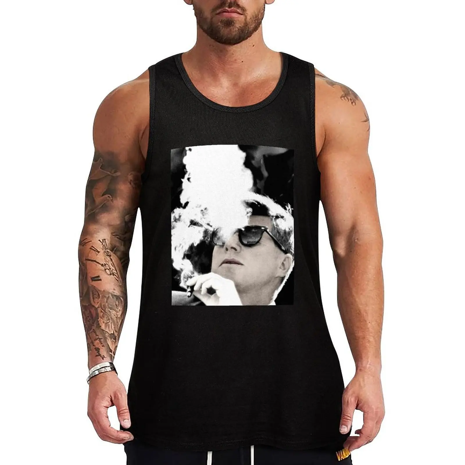 John F Kennedy - Doc Braham; All Rights Reserved Tank Top Sleeveless T-shirt sleeveless gym shirt man fitness anime
John F Kennedy - Doc Braham; All Rights Reserved Tank Top Sleeveless T-shirt sleeveless gym shirt man fitness anime