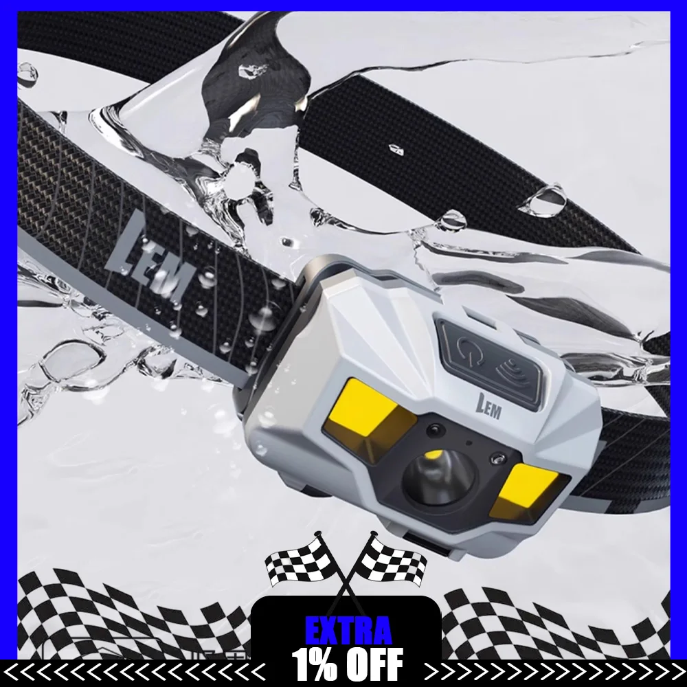 LEM L115/L116 Powerful Headlamp Outdoor Climbing Head Lamp Flashlight 1200mAh/1000mAh 800LM/650LM Rechargeable Fishing Headtorch
LEM L115/L116 Powerful Headlamp Outdoor Climbing Head Lamp Flashlight 1200mAh/1000mAh 800LM/650LM Rechargeable Fishing Headtorch