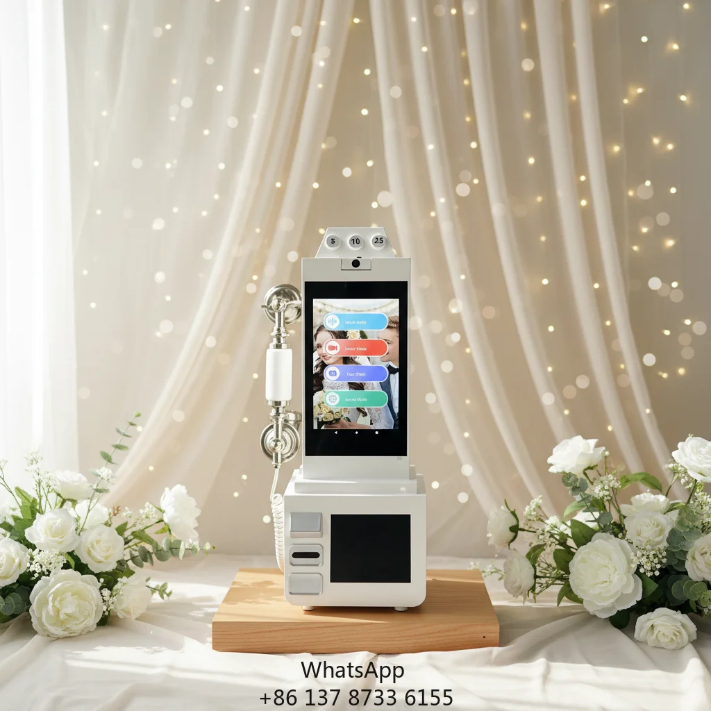 8'' Screen Touchable Video Audio Guestbook Voice Recorder Guest Book Wedding Events Retro Telephone Booth Phone Photo Booth
8'' Screen Touchable Video Audio Guestbook Voice Recorder Guest Book Wedding Events Retro Telephone Booth Phone Photo Booth