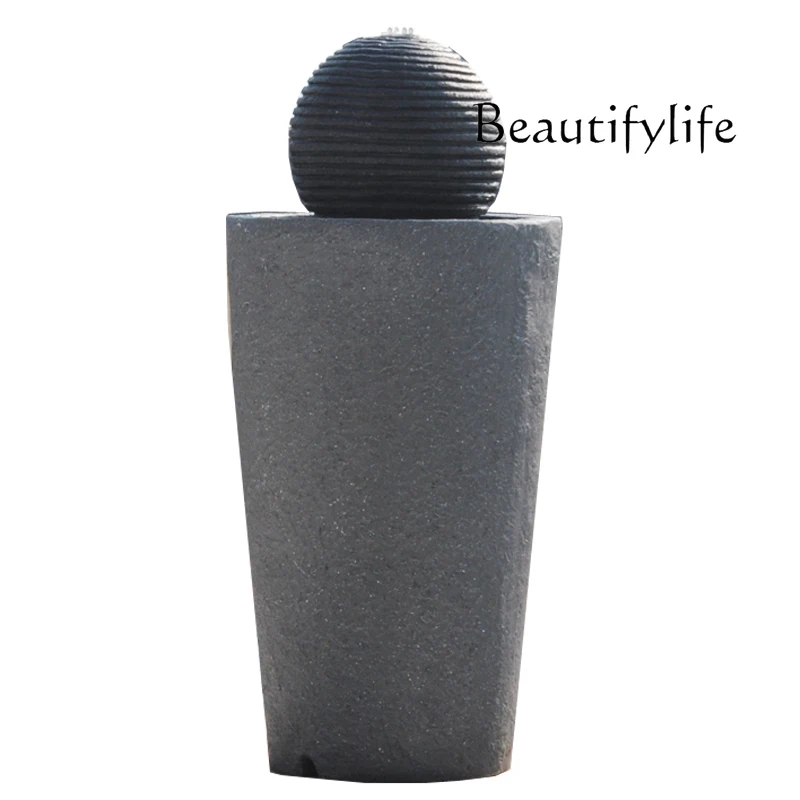 Flow ornaments, yard landscaping, courtyard water feature, spring, European outdoor decoration, circulating water fountain
Flow ornaments, yard landscaping, courtyard water feature, spring, European outdoor decoration, circulating water fountain