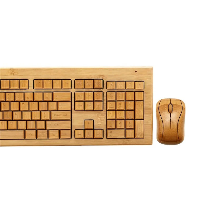 Keyboard and Mouse Wood Eco Friendly Wireless Usb Bamboo Standard Desktop PC Technology Bamboo Gift
Keyboard and Mouse Wood Eco Friendly Wireless Usb Bamboo Standard Desktop PC Technology Bamboo Gift