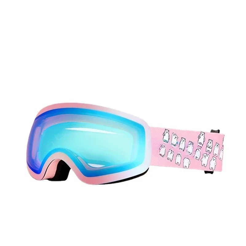 Ski glasses can card myopia glasses double-layer anti-fog skiing equipment
Ski glasses can card myopia glasses double-layer anti-fog skiing equipment