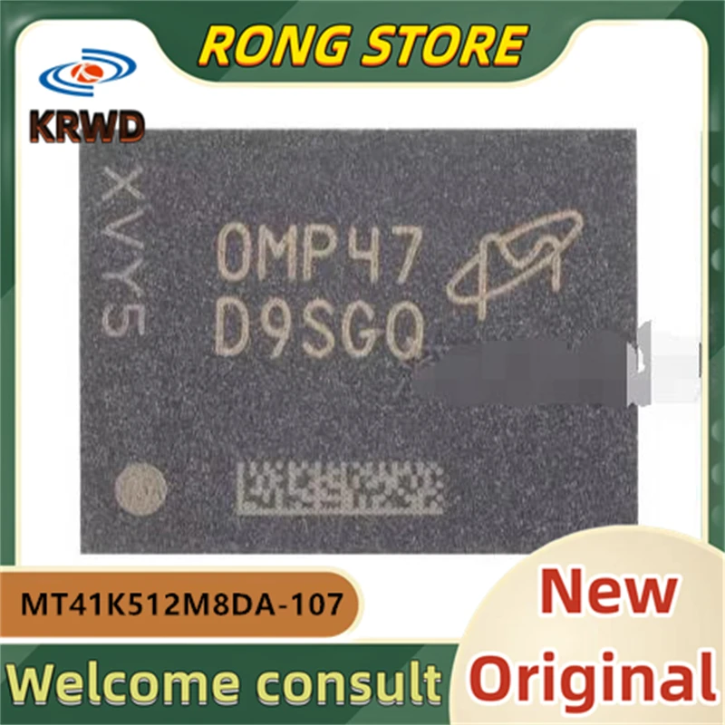 (5PCS)D9SGR D9SGQ MT41K512M8DA-107 MT41K512M8DA-107IT:P 78FBGA 4GBIT New and Original Chip IC
(5PCS)D9SGR D9SGQ MT41K512M8DA-107 MT41K512M8DA-107IT:P 78FBGA 4GBIT New and Original Chip IC
