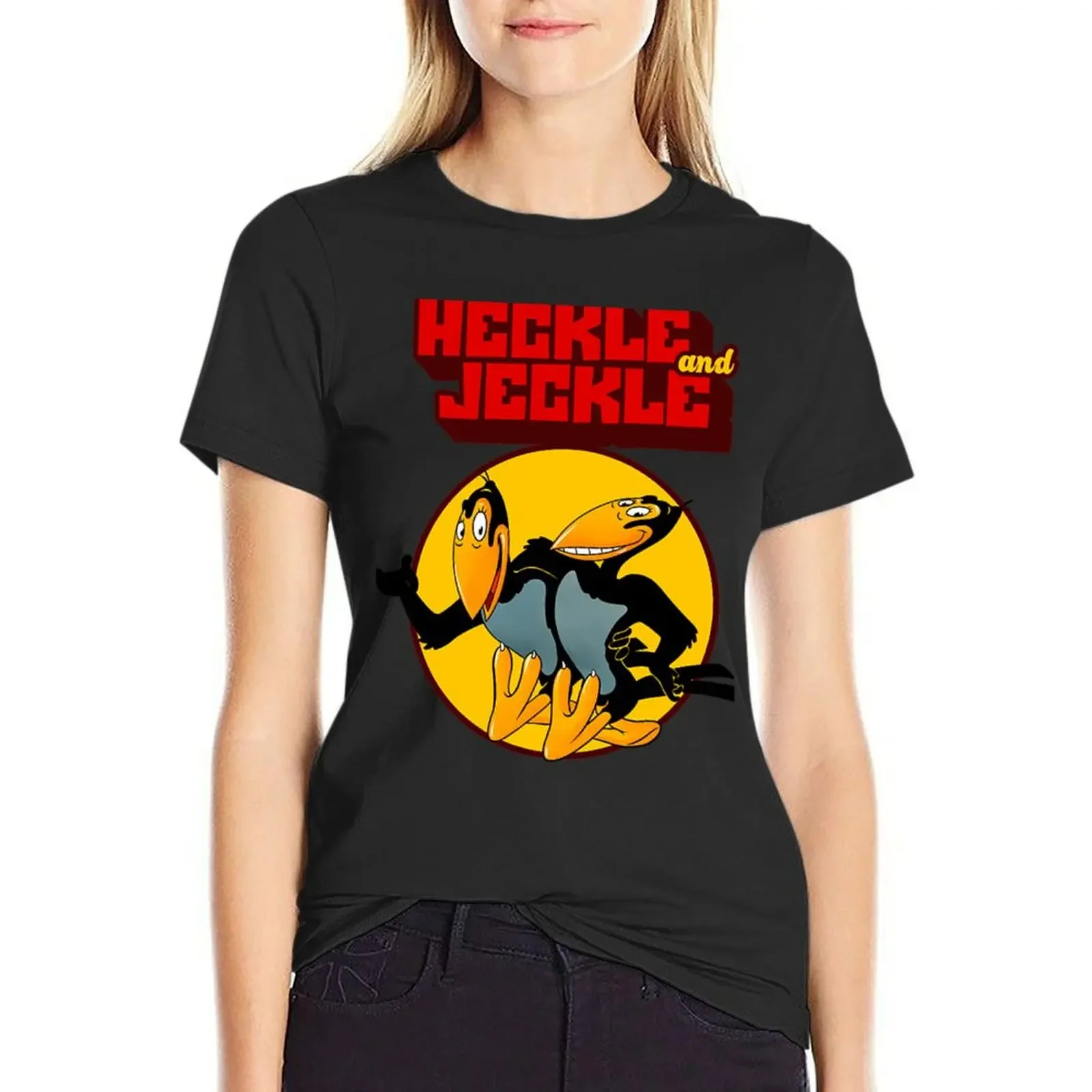Heckle and Jeckle T-Shirt shirts graphic tees Female clothing lady clothes customizeds white t-shirt dress for Women sexy
Heckle and Jeckle T-Shirt shirts graphic tees Female clothing lady clothes customizeds white t-shirt dress for Women sexy