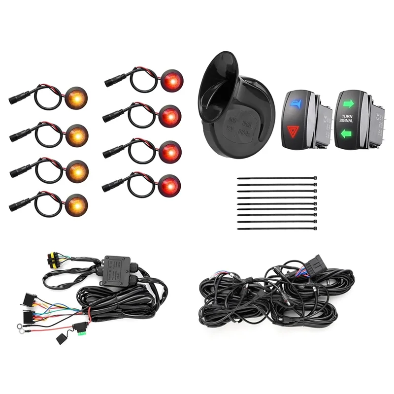 A80X-ATV UTV Turn Signal Kit Universal Street Legal Kit Forpolaris RZR PRO XP / XP 1000 / XP 4 1000 Forarctic Cat Prowler
A80X-ATV UTV Turn Signal Kit Universal Street Legal Kit Forpolaris RZR PRO XP / XP 1000 / XP 4 1000 Forarctic Cat Prowler
