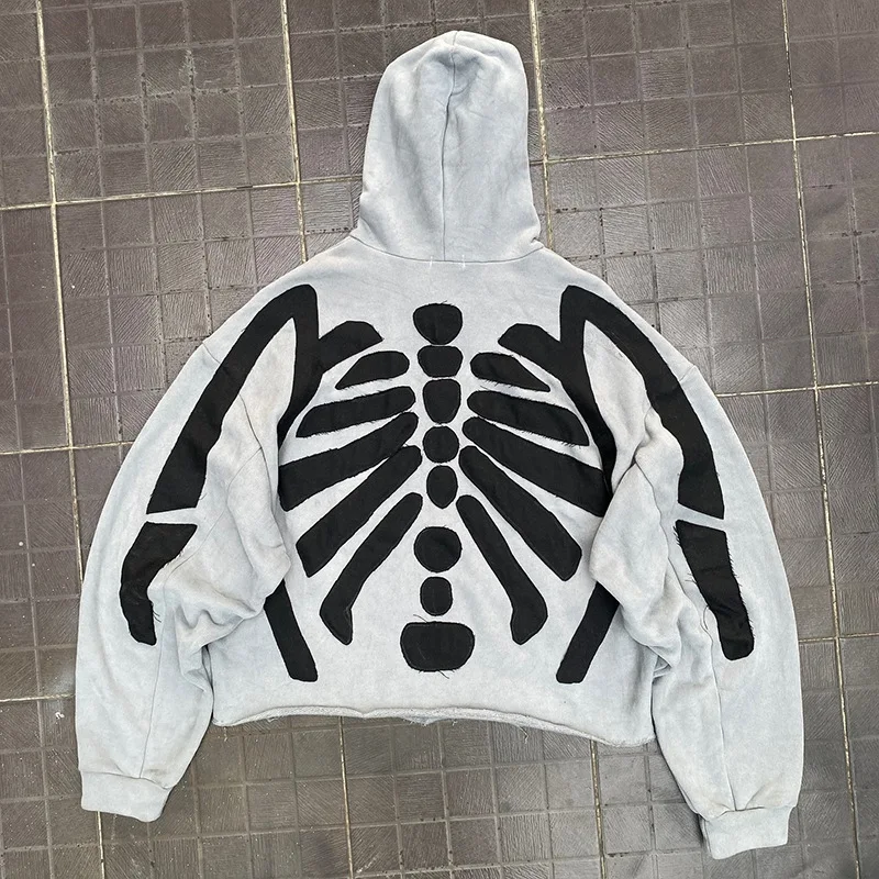 Ins Sle Skeleton Patch Street Hip Hop Trend Hood ex Sweatirt Polyester Fiber Winter Casual Comfortable Fit Hoodie
Ins Sle Skeleton Patch Street Hip Hop Trend Hood ex Sweatirt Polyester Fiber Winter Casual Comfortable Fit Hoodie