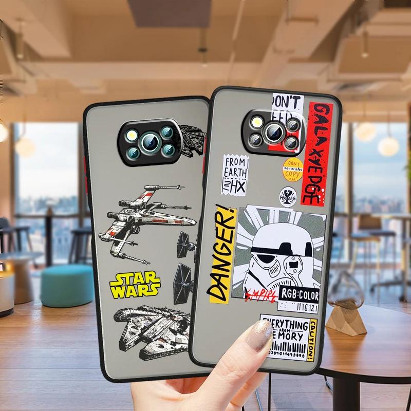Fashion Knight Star Wars Frosted Translucent For Xiaomi Mi Poco X5 X4 X3 M6 M5S M5 M4 M3 F5 F4 F3 GT Pro 5G Soft Phone Case
Fashion Knight Star Wars Frosted Translucent For Xiaomi Mi Poco X5 X4 X3 M6 M5S M5 M4 M3 F5 F4 F3 GT Pro 5G Soft Phone Case