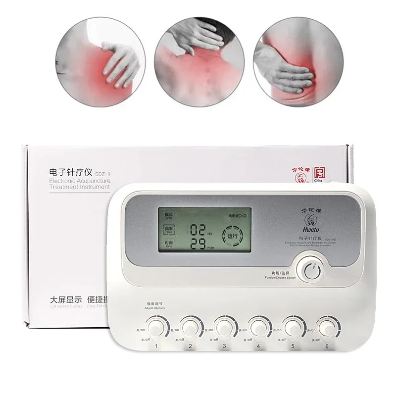 Hwato SDZ III Electro Low-Frequency Acupuncture Stimulator 6 Channels Acupuncture Needle Treatment for Nerve and Muscle Massage
Hwato SDZ III Electro Low-Frequency Acupuncture Stimulator 6 Channels Acupuncture Needle Treatment for Nerve and Muscle Massage