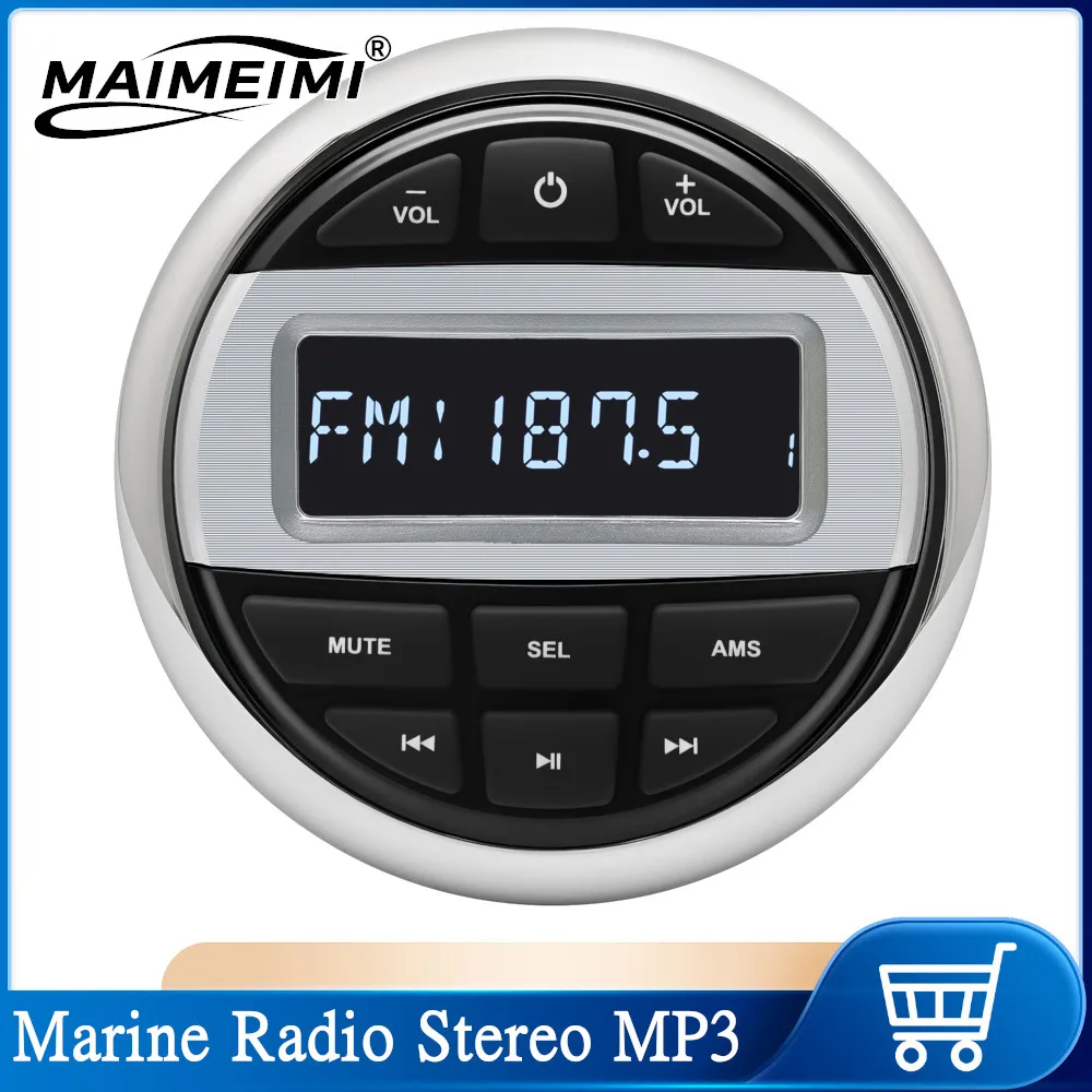 Лодка Радио Медиаплеер Морской Стерео MP3 Водонепроницаемый Bluetooth-совместимый Аудио Радио FM AM Приемник Для Урожайщиков ATV UTV SPA
Лодка Радио Медиаплеер Морской Стерео MP3 Водонепроницаемый Bluetooth-совместимый Аудио Радио FM AM Приемник Для Урожайщиков ATV UTV SPA