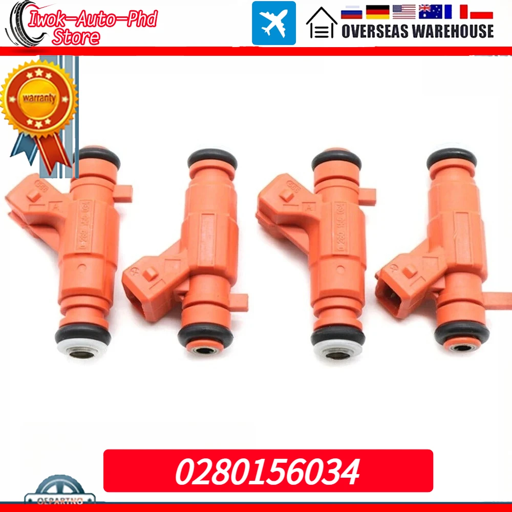 Топливные форсунки для автомобилей (4 шт.) для Citroen C2 C3 Xsara Berlingo Peugeot 206 307 1007 Partner 1.6 16V 2000-2014 02801 56034 0280156034
Топливные форсунки для автомобилей (4 шт.) для Citroen C2 C3 Xsara Berlingo Peugeot 206 307 1007 Partner 1.6 16V 2000-2014 02801 56034 0280156034