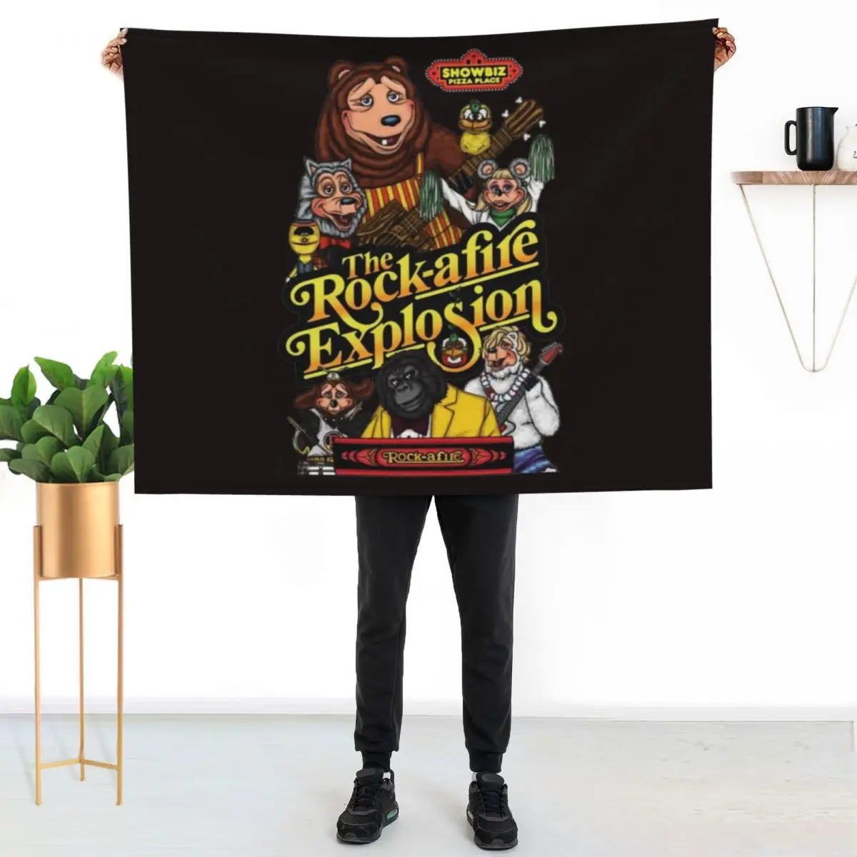 Showbiz Pizza Billy Bob Throw Blanket Soft Warm Blanket Gift for Men Women Adults
Showbiz Pizza Billy Bob Throw Blanket Soft Warm Blanket Gift for Men Women Adults