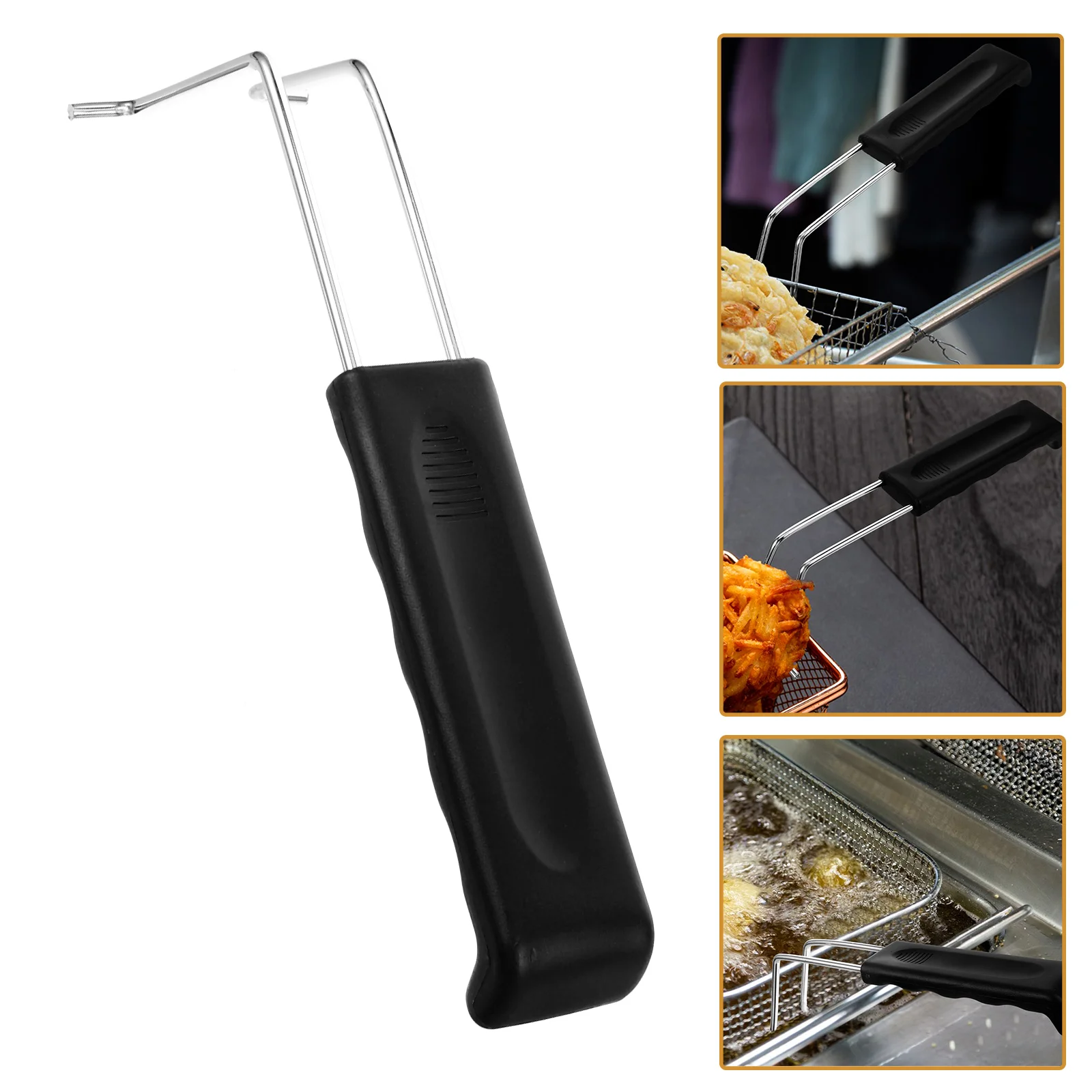 Stainless Steel Replacement Handle For Frying Basket Egg Ring Omelette Ring Handle Non-Slip Ergonomic Kitchen Gadgets 
Stainless Steel Replacement Handle For Frying Basket Egg Ring Omelette Ring Handle Non-Slip Ergonomic Kitchen Gadgets