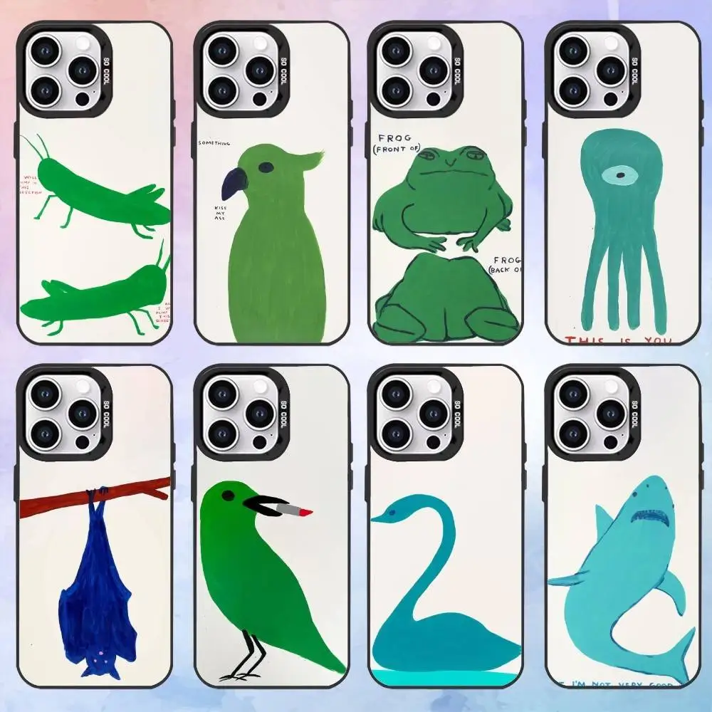 Art D-David J-John Shrigley Visual Phone Case For iPhone17,16,15,14,13,12,11 Plus,Pro Max Black Candy Matte Shockproof Cover
Art D-David J-John Shrigley Visual Phone Case For iPhone17,16,15,14,13,12,11 Plus,Pro Max Black Candy Matte Shockproof Cover