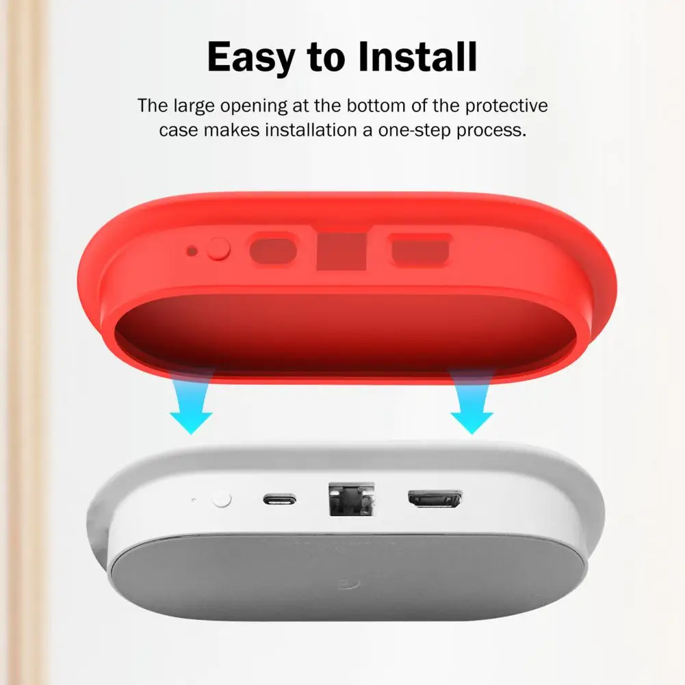 16*8cm Silicone Protective Cover Shockproof Impact Resistant Drop Protection Silicone Sleeve For Google TV Streamer Consoles
16*8cm Silicone Protective Cover Shockproof Impact Resistant Drop Protection Silicone Sleeve For Google TV Streamer Consoles