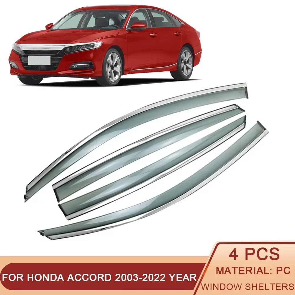 For HONDA ACCORD 7th 8th 9th 10th Generation 2003-2021 Car Window Sun Rain Shade Visors Shield Awnings Shelter Protector Cover
For HONDA ACCORD 7th 8th 9th 10th Generation 2003-2021 Car Window Sun Rain Shade Visors Shield Awnings Shelter Protector Cover