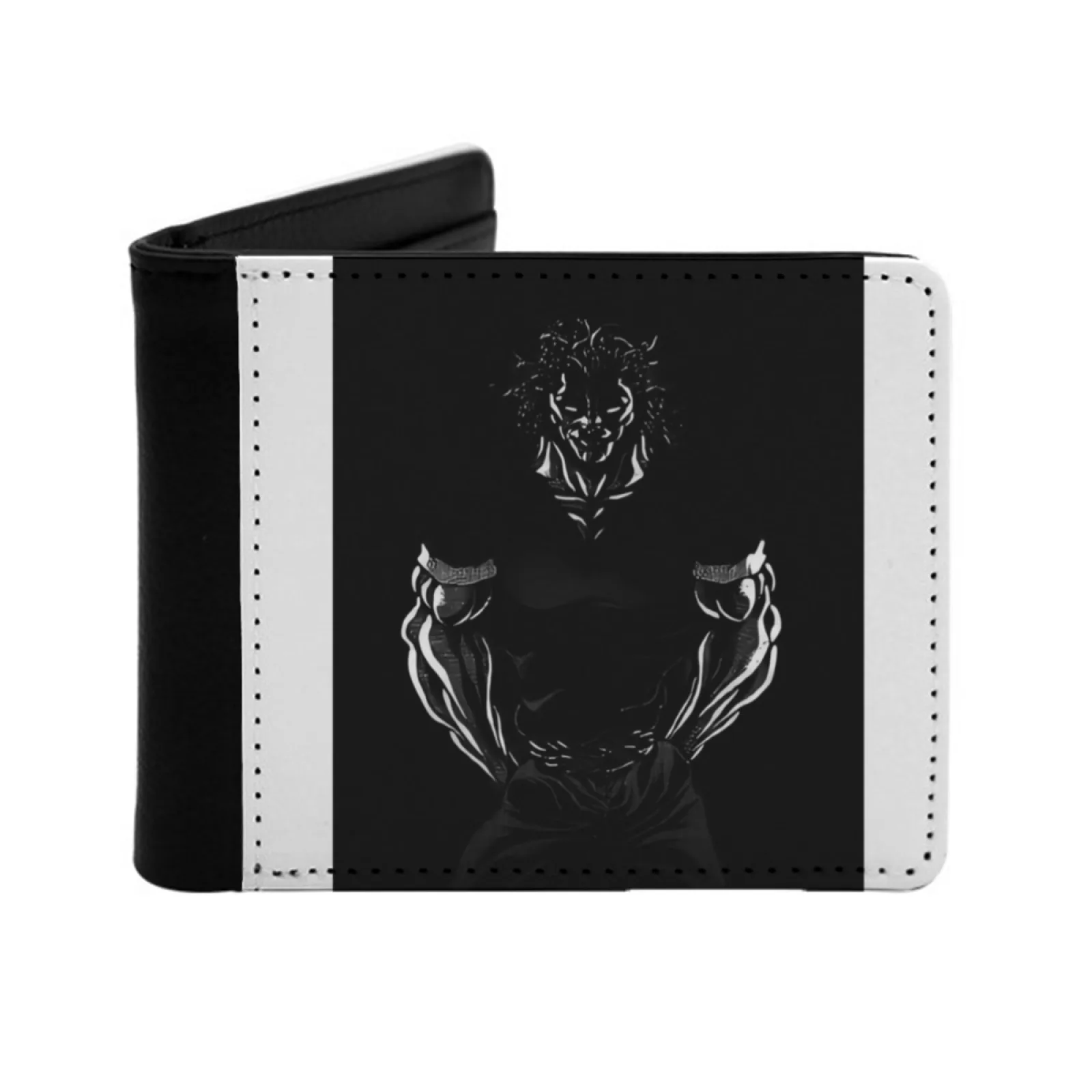 Yuujirou Hanma Black And White Short Men's Wallet Multifunction Purse Male Pu Leather Wallet Anime Baki The Baki Baki Hanma
Yuujirou Hanma Black And White Short Men's Wallet Multifunction Purse Male Pu Leather Wallet Anime Baki The Baki Baki Hanma