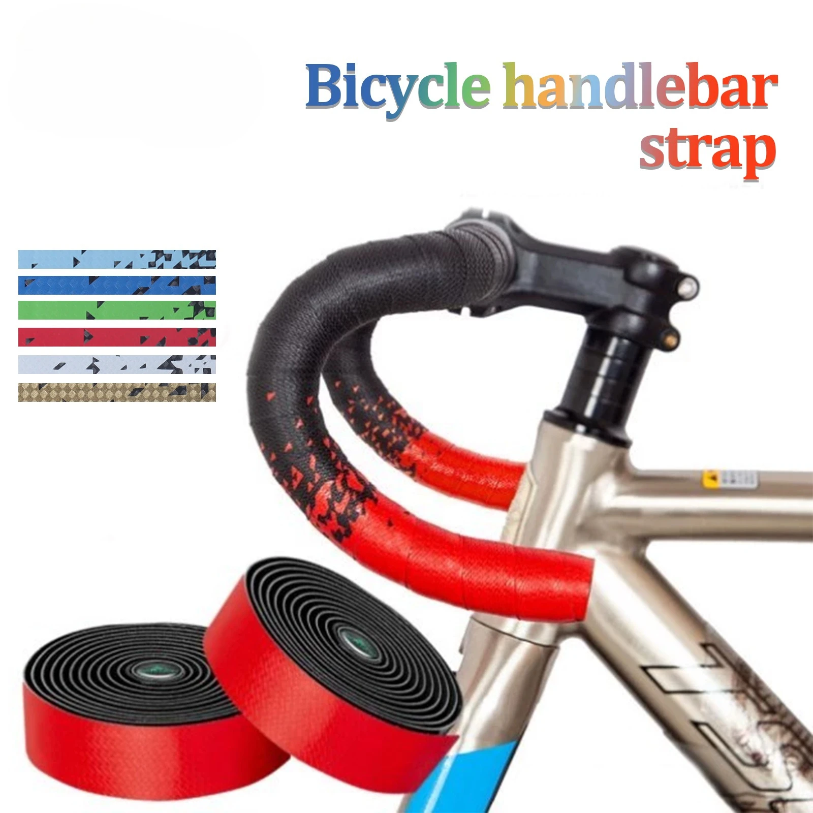 2Pcs Anti-Slip Bicycle Handlebar Strap PU+EVA Soft Breathable Gradient Color Handlebar Tape MTB Road Bicycle Accessories
2Pcs Anti-Slip Bicycle Handlebar Strap PU+EVA Soft Breathable Gradient Color Handlebar Tape MTB Road Bicycle Accessories