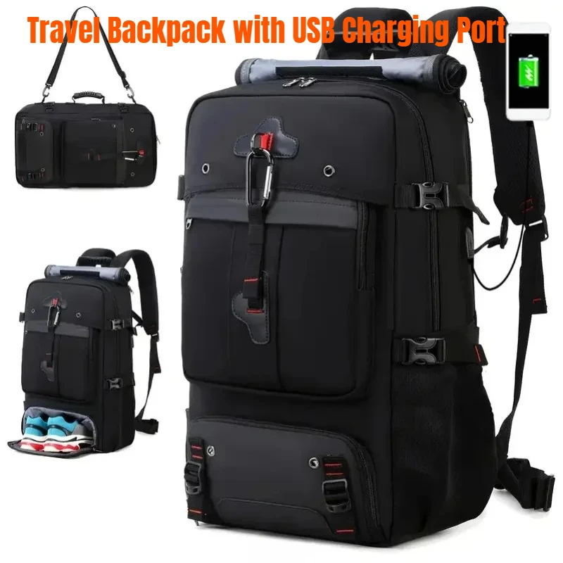 25L/36L/50L Travel Backpack with USB Charging Port for Men, Large Capacity Casual Laptop Backpack for Boarding & Business Trip
25L/36L/50L Travel Backpack with USB Charging Port for Men, Large Capacity Casual Laptop Backpack for Boarding & Business Trip
