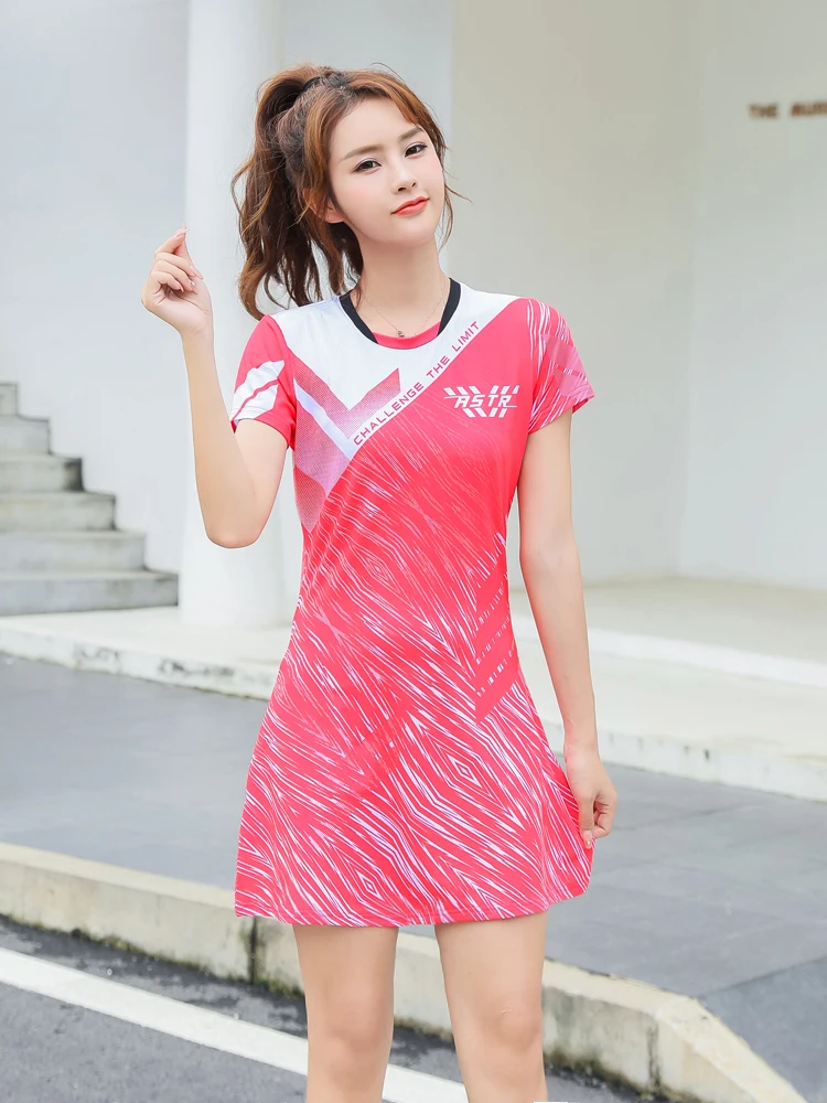 New Women Girls Sports Dress Ladies Tennis Dresses Badminton Clothes Running Quick Drying Breathable outdoor Fashion Sportswear
New Women Girls Sports Dress Ladies Tennis Dresses Badminton Clothes Running Quick Drying Breathable outdoor Fashion Sportswear
