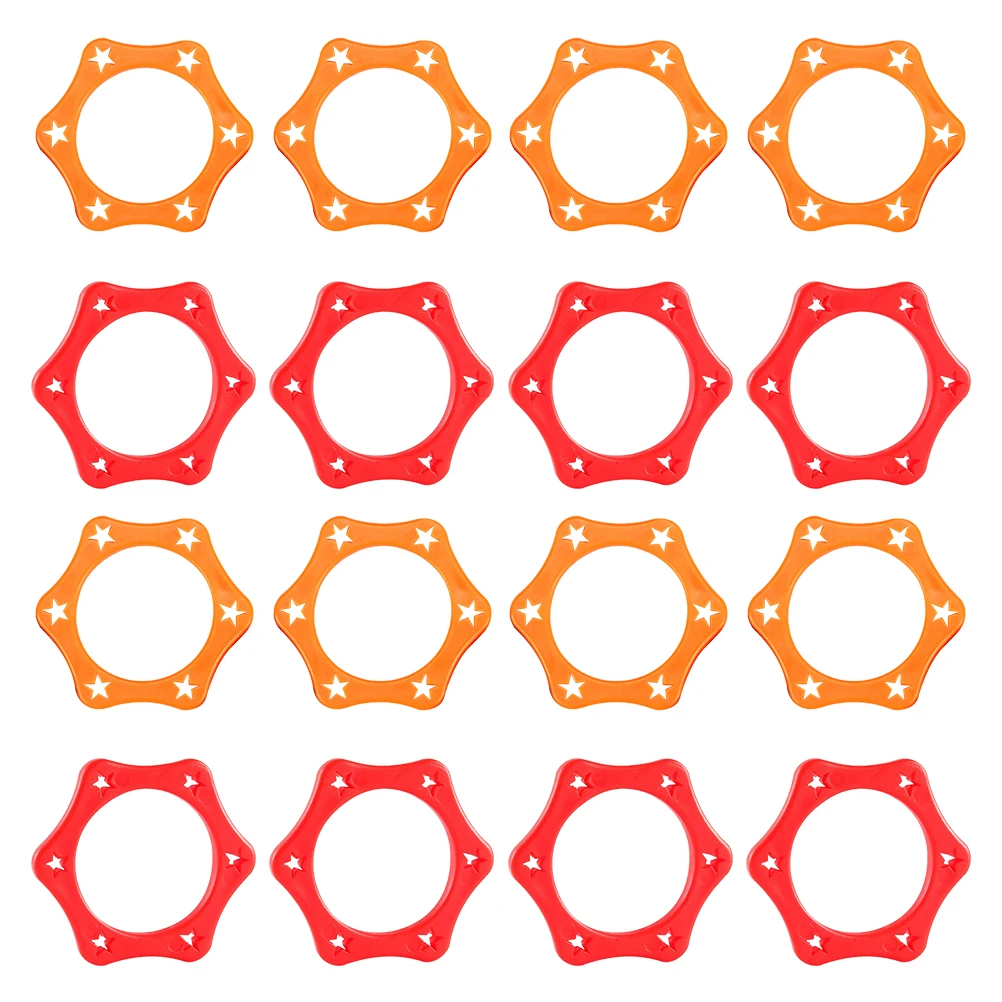 16 Pcs Anti Slip Rings Microphone Durable Plastic Hexagonal Design Protects Shocks Bumps Falls KTV Dance Ball Conference Room
16 Pcs Anti Slip Rings Microphone Durable Plastic Hexagonal Design Protects Shocks Bumps Falls KTV Dance Ball Conference Room