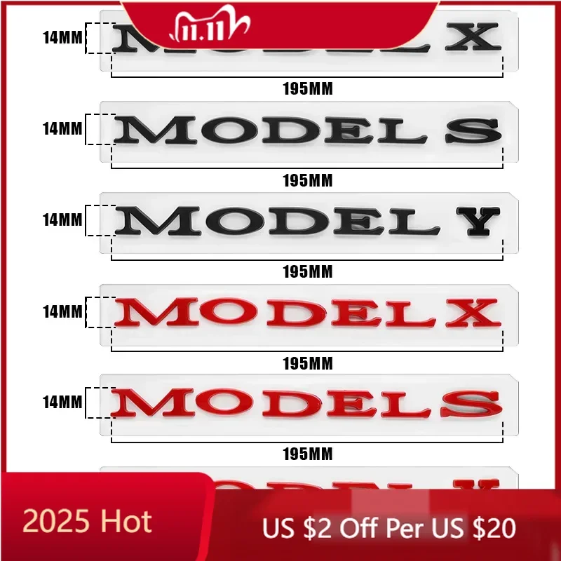 Car Sticker 1Pc Car Styling Logo Badge For Tesla Model 3 Model S Models Y X ABS 3D Rear Trunk Body Emblem Sticker Decal Decorate
Car Sticker 1Pc Car Styling Logo Badge For Tesla Model 3 Model S Models Y X ABS 3D Rear Trunk Body Emblem Sticker Decal Decorate