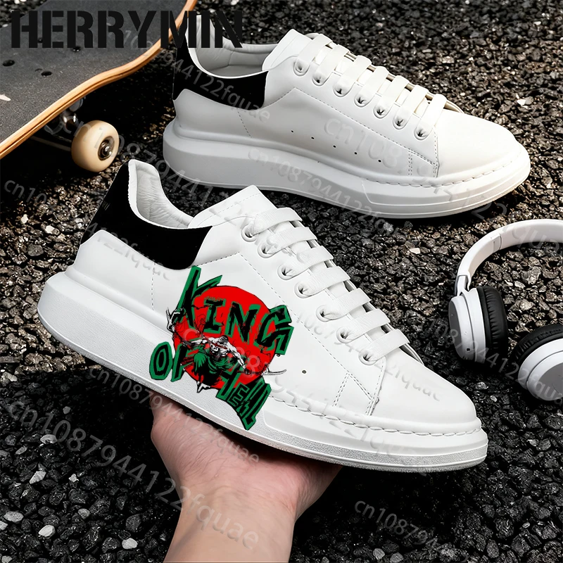 Popular Anime One Piece Men's Footwear Man Roronoa Zoro 3D Print Graffiti Design Comfortable Outdoor Walking Shoes
Popular Anime One Piece Men's Footwear Man Roronoa Zoro 3D Print Graffiti Design Comfortable Outdoor Walking Shoes