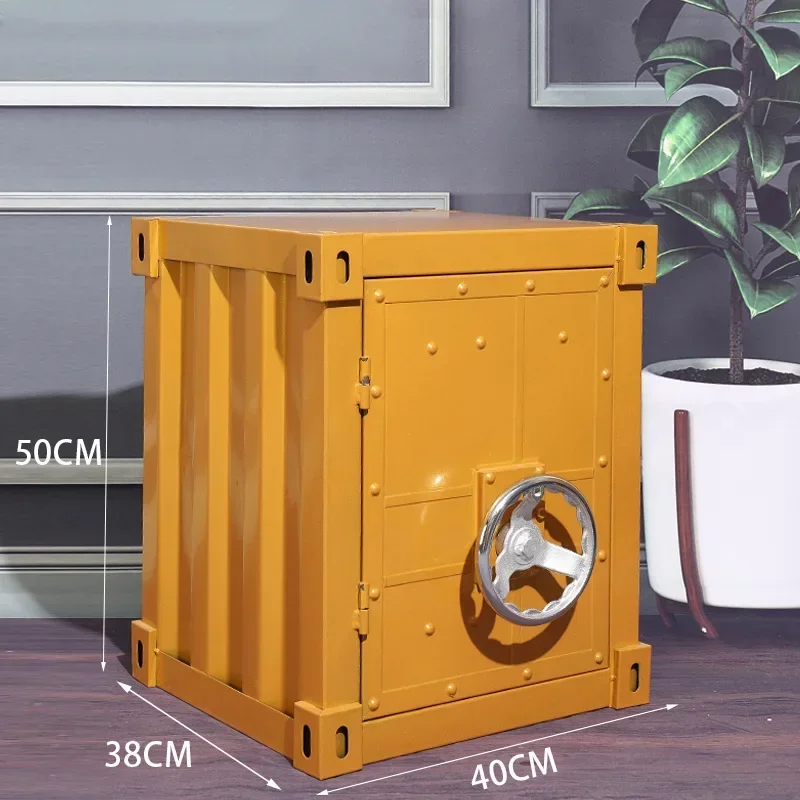 Industrial style metal bedside table Container storage box Coffee shop clothing shop window displays
Industrial style metal bedside table Container storage box Coffee shop clothing shop window displays