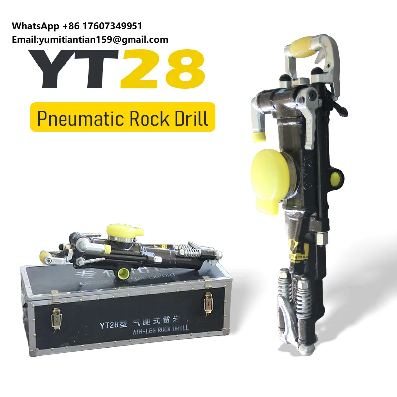 Пневматический перфоратор YT28 для горных работ, прямые поставки с завода, портативный инструмент для бурения
Пневматический перфоратор YT28 для горных работ, прямые поставки с завода, портативный инструмент для бурения