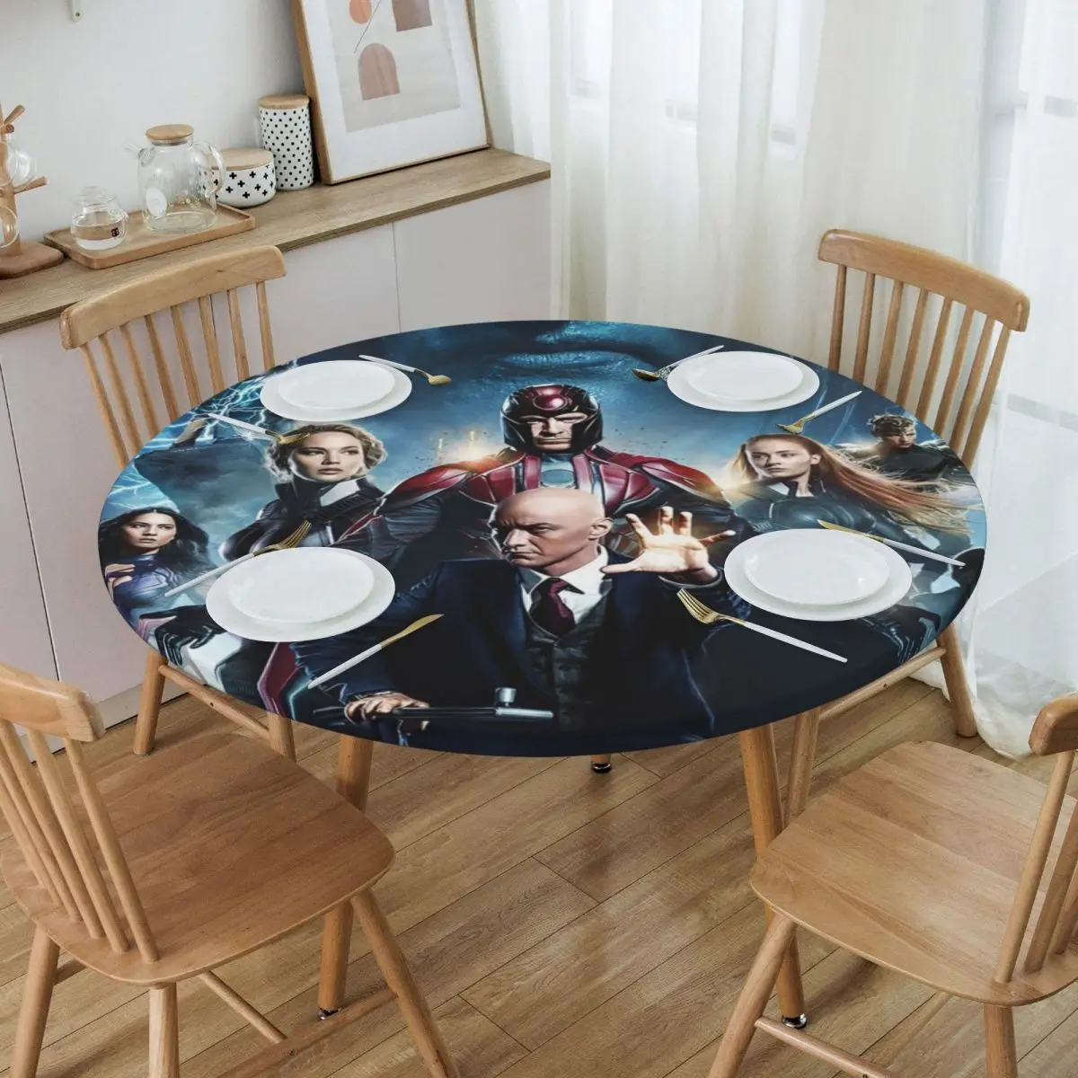 Custom Round Disney X-Men Marvel Film Tablecloth Fit 40"-44" Elastic Edge Table Cloth Table Covers
Custom Round Disney X-Men Marvel Film Tablecloth Fit 40"-44" Elastic Edge Table Cloth Table Covers