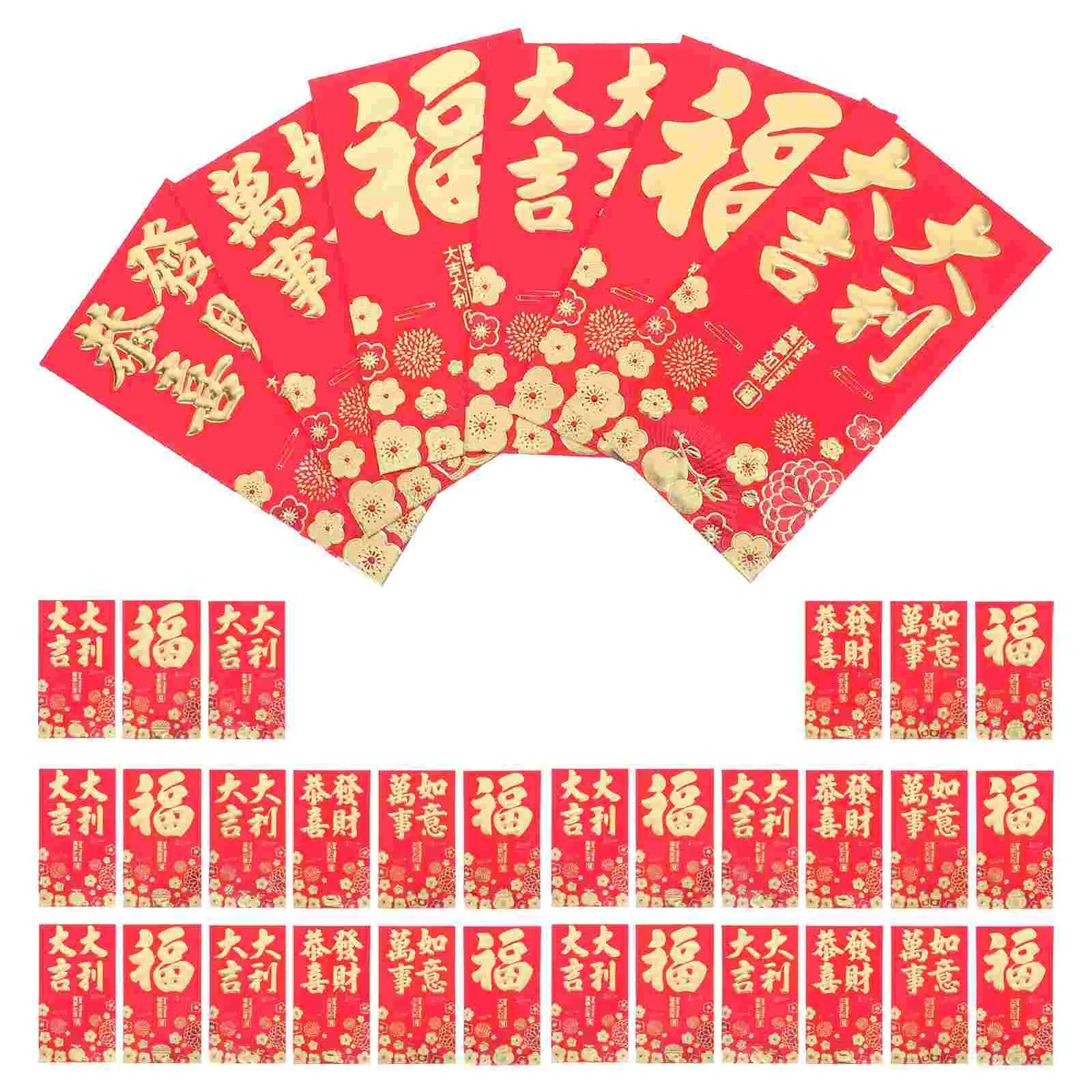 36 Pcs Chinese New Year Red Envelope Cash Envelopes for Money of The Snake Zodiac
36 Pcs Chinese New Year Red Envelope Cash Envelopes for Money of The Snake Zodiac