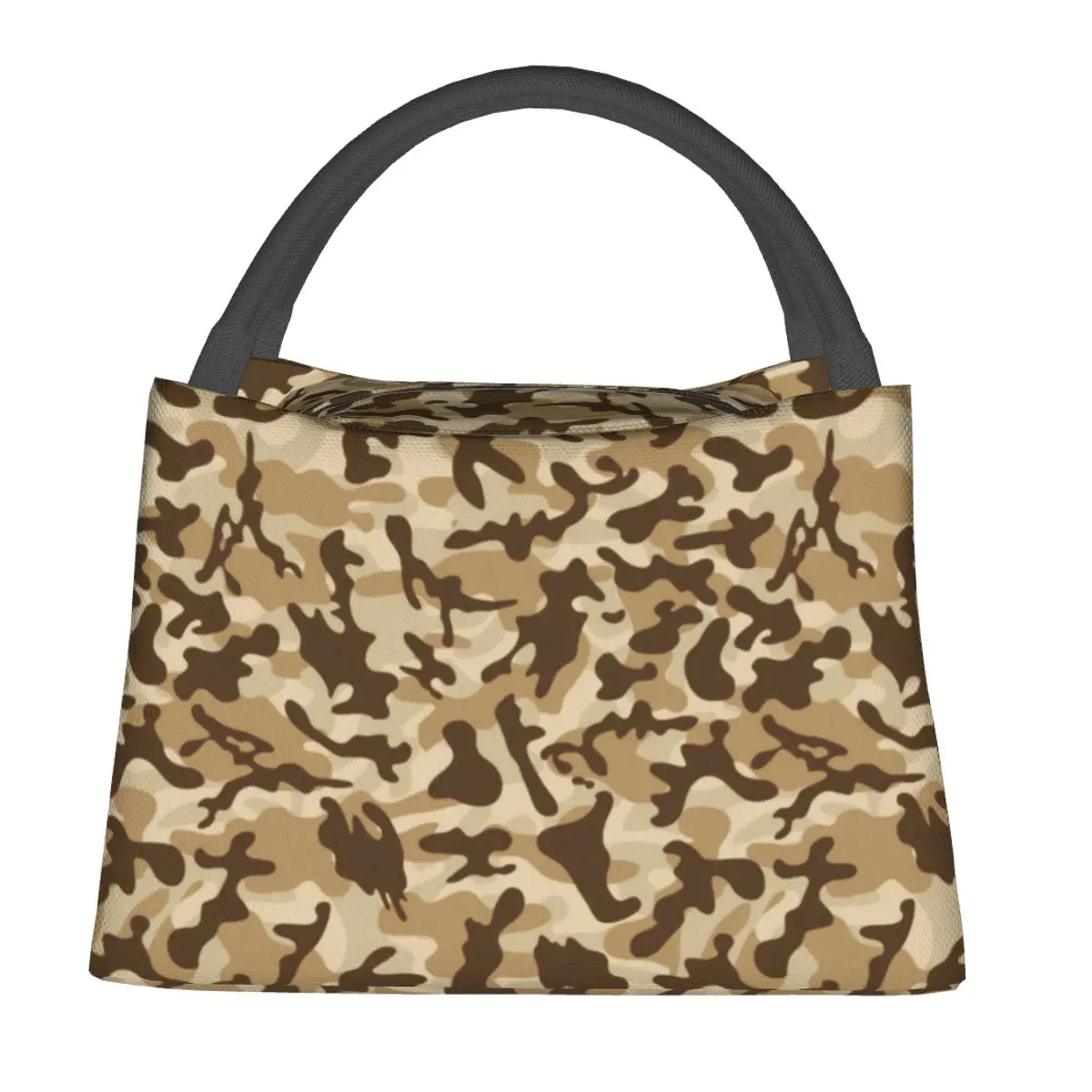 Trendy Desert Tan Lunch Bag Camouflage Print Casual Lunch Box Travel Portable Tote Food Bags For Men Oxford Cooler Bag
Trendy Desert Tan Lunch Bag Camouflage Print Casual Lunch Box Travel Portable Tote Food Bags For Men Oxford Cooler Bag