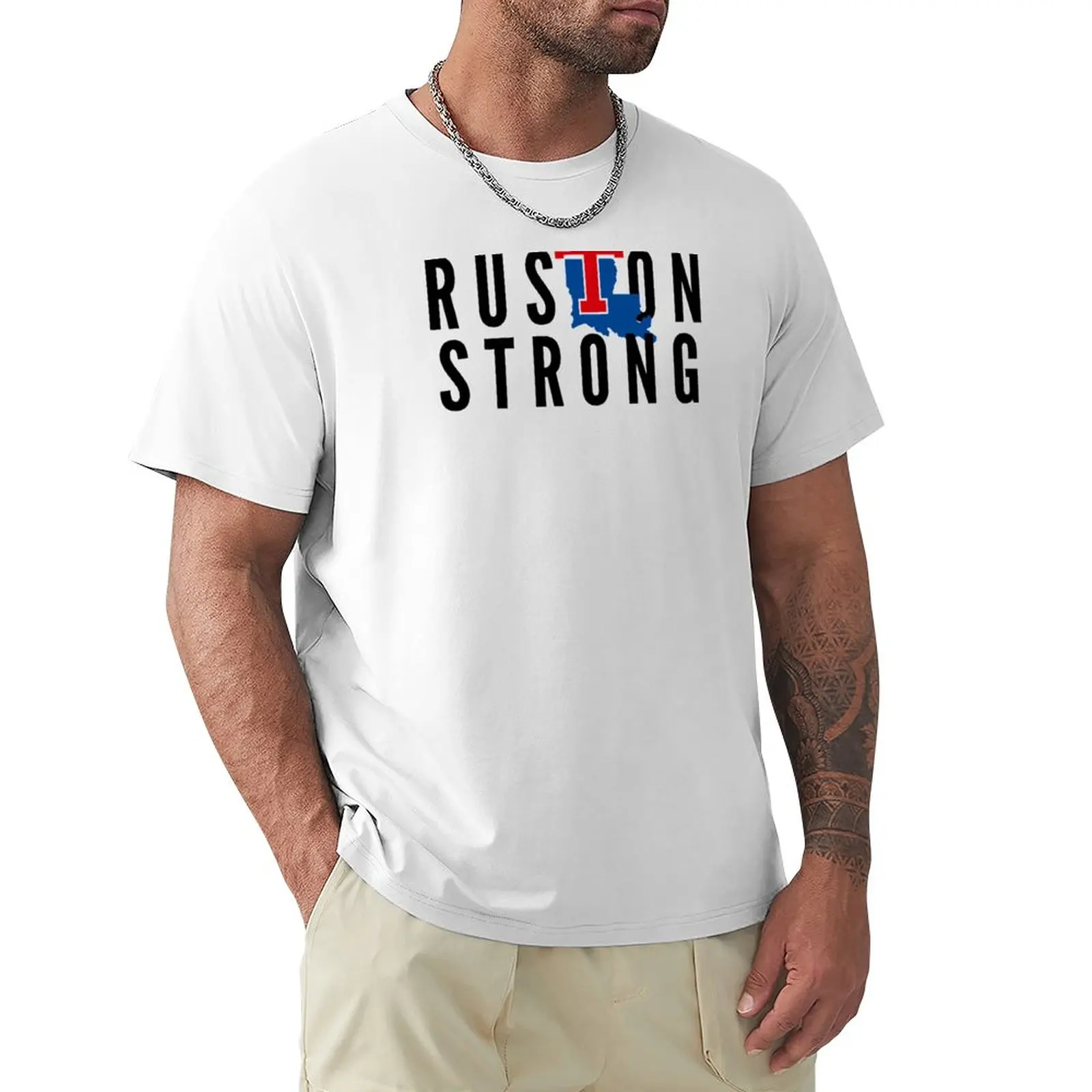 Ruston Strong T-Shirt t-shirts man sports fan t-shirts blank t shirts graphics t shirt mens cotton t shirts
Ruston Strong T-Shirt t-shirts man sports fan t-shirts blank t shirts graphics t shirt mens cotton t shirts