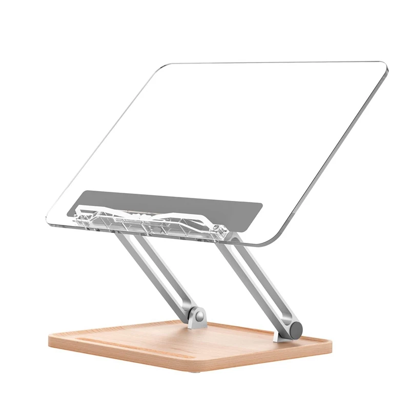 Adjustable Acrylic Book Stand For Reading, Book Holder With Pen Slot, Foldable Desktop Riser For Laptop Recipe Textbook Reusable
Adjustable Acrylic Book Stand For Reading, Book Holder With Pen Slot, Foldable Desktop Riser For Laptop Recipe Textbook Reusable