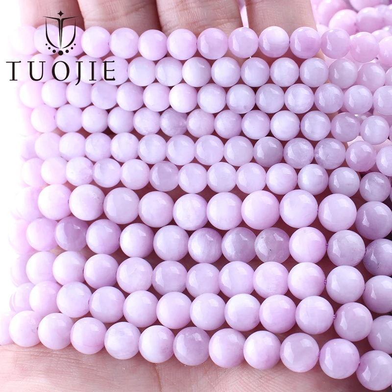 Top Natural Purple Kunzite Beads Round Loose Gemstone Beads for Jewelry Making Bracelet Necklace DIY Accessories
Top Natural Purple Kunzite Beads Round Loose Gemstone Beads for Jewelry Making Bracelet Necklace DIY Accessories