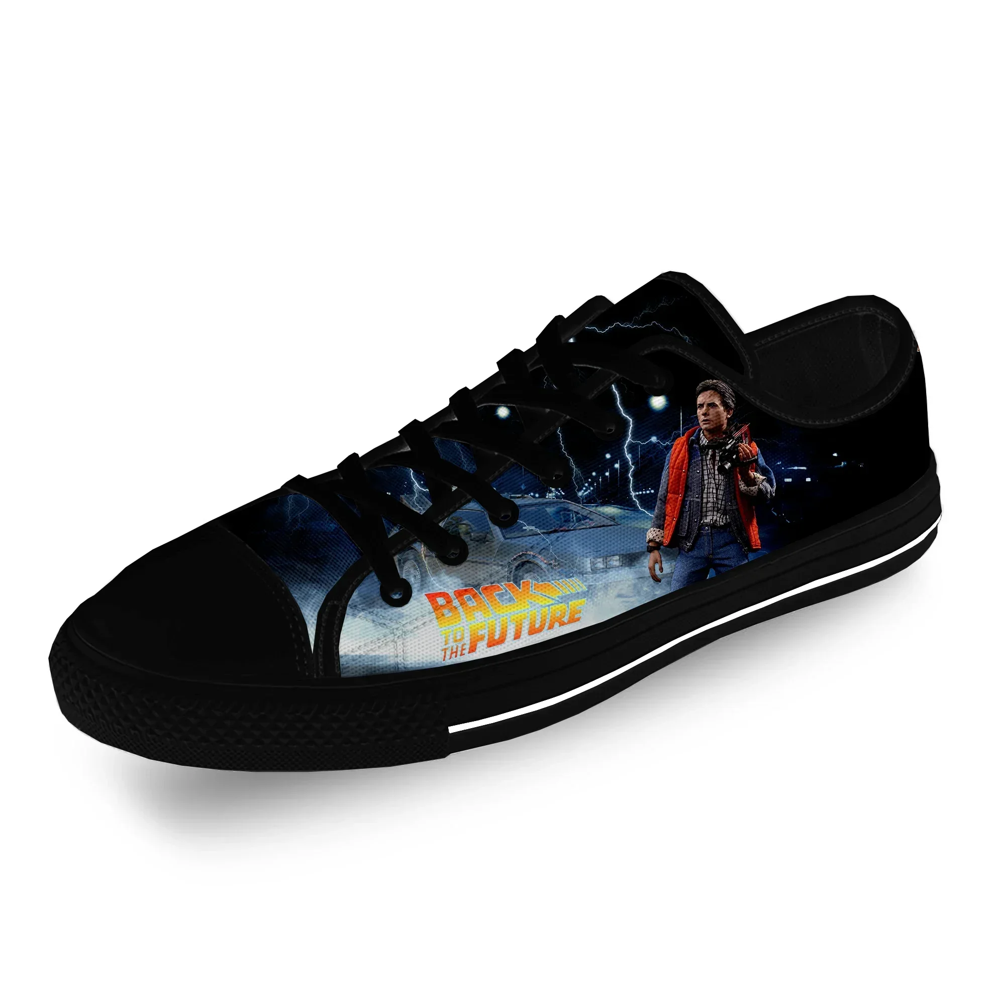 Movie Back To The Future Funny Casual Cloth Fashion 3D Print Low Top Canvas Shoes Men Women Lightweight Breathable Sneakers
Movie Back To The Future Funny Casual Cloth Fashion 3D Print Low Top Canvas Shoes Men Women Lightweight Breathable Sneakers
