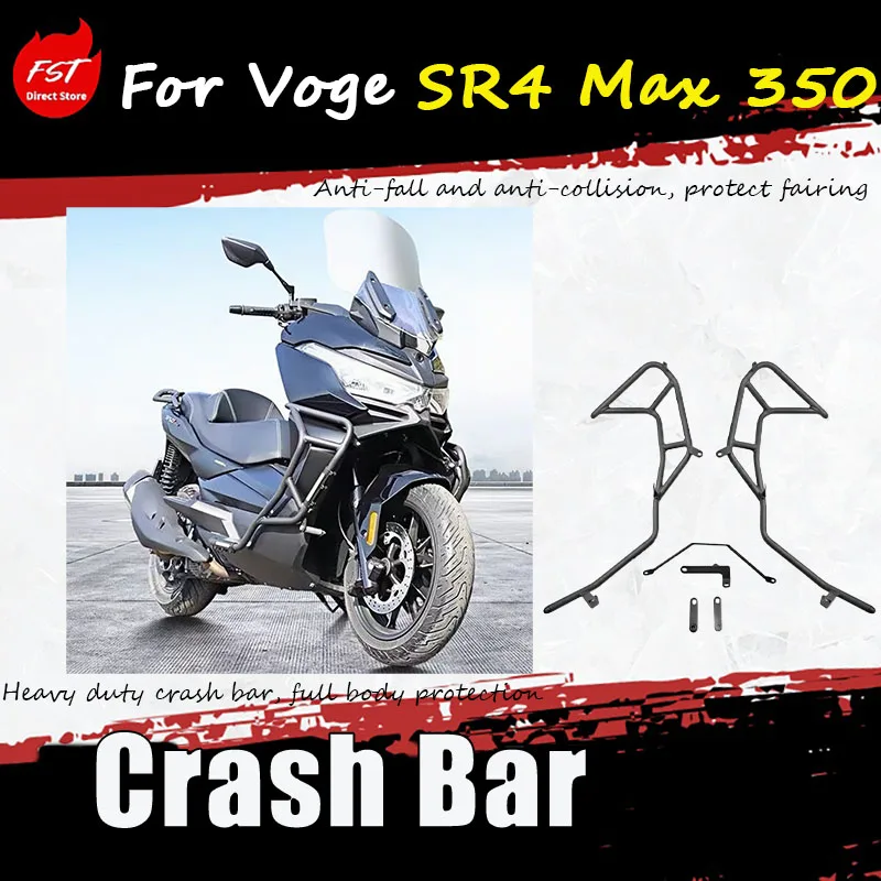 For Voge SR4 Max 350 special modification accessory front guardrail anti-drop and anti-collision bumper
For Voge SR4 Max 350 special modification accessory front guardrail anti-drop and anti-collision bumper