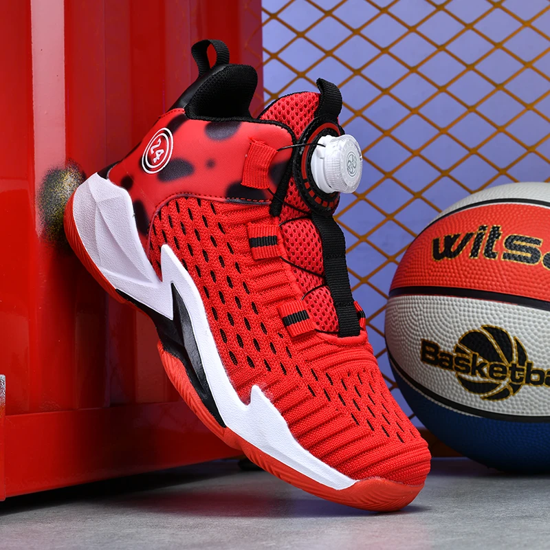 Youth Basketball Shoes Breath Cushioned Slip Resistant Wear-resistant Sneakers Gym Training Shoes High-quality Basketball Boots
Youth Basketball Shoes Breath Cushioned Slip Resistant Wear-resistant Sneakers Gym Training Shoes High-quality Basketball Boots