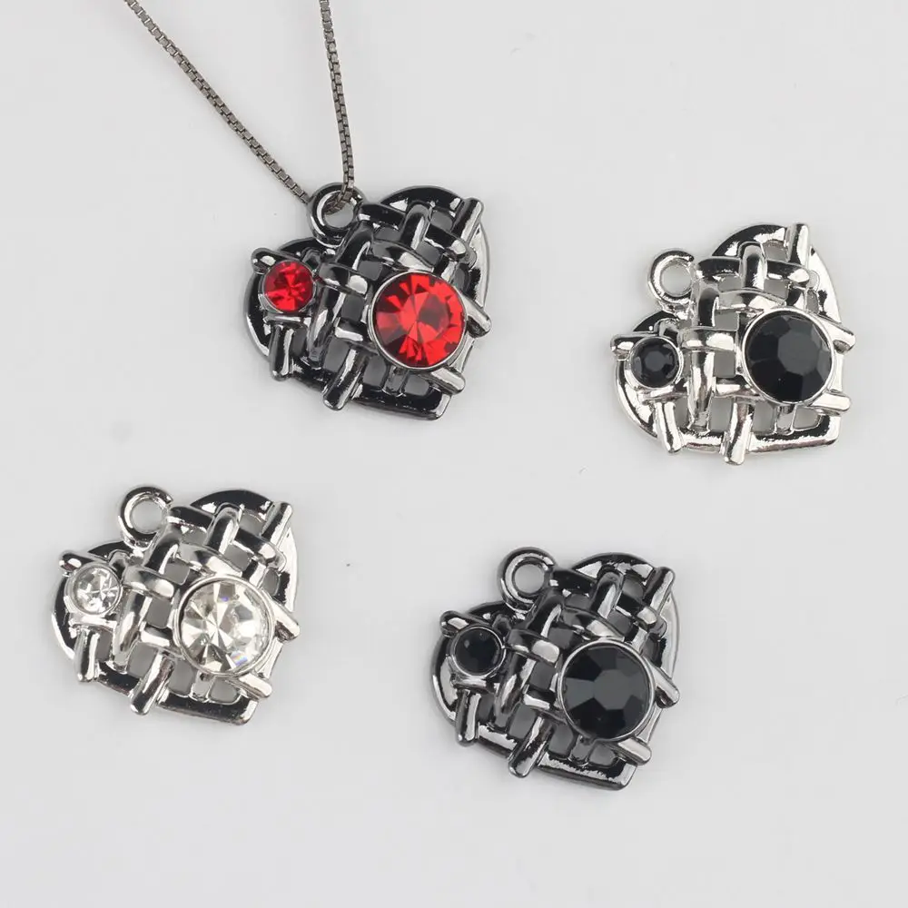 40Pcs Handmade Silvery Color Pendants Vintage Love Heart Necklace Earrings Pendant Connectors Diy Jewelry Making Accessories
40Pcs Handmade Silvery Color Pendants Vintage Love Heart Necklace Earrings Pendant Connectors Diy Jewelry Making Accessories