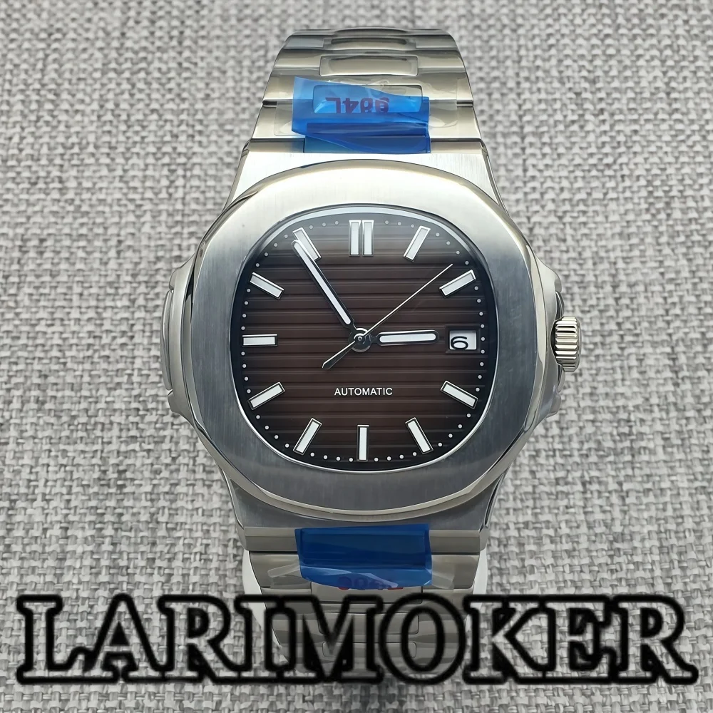 LARIMOKER 39mm Automatic Men's Watch NH35 Stainless Steel Square Case Brown Dial Luminous Sapphire Glass Waterproof
LARIMOKER 39mm Automatic Men's Watch NH35 Stainless Steel Square Case Brown Dial Luminous Sapphire Glass Waterproof